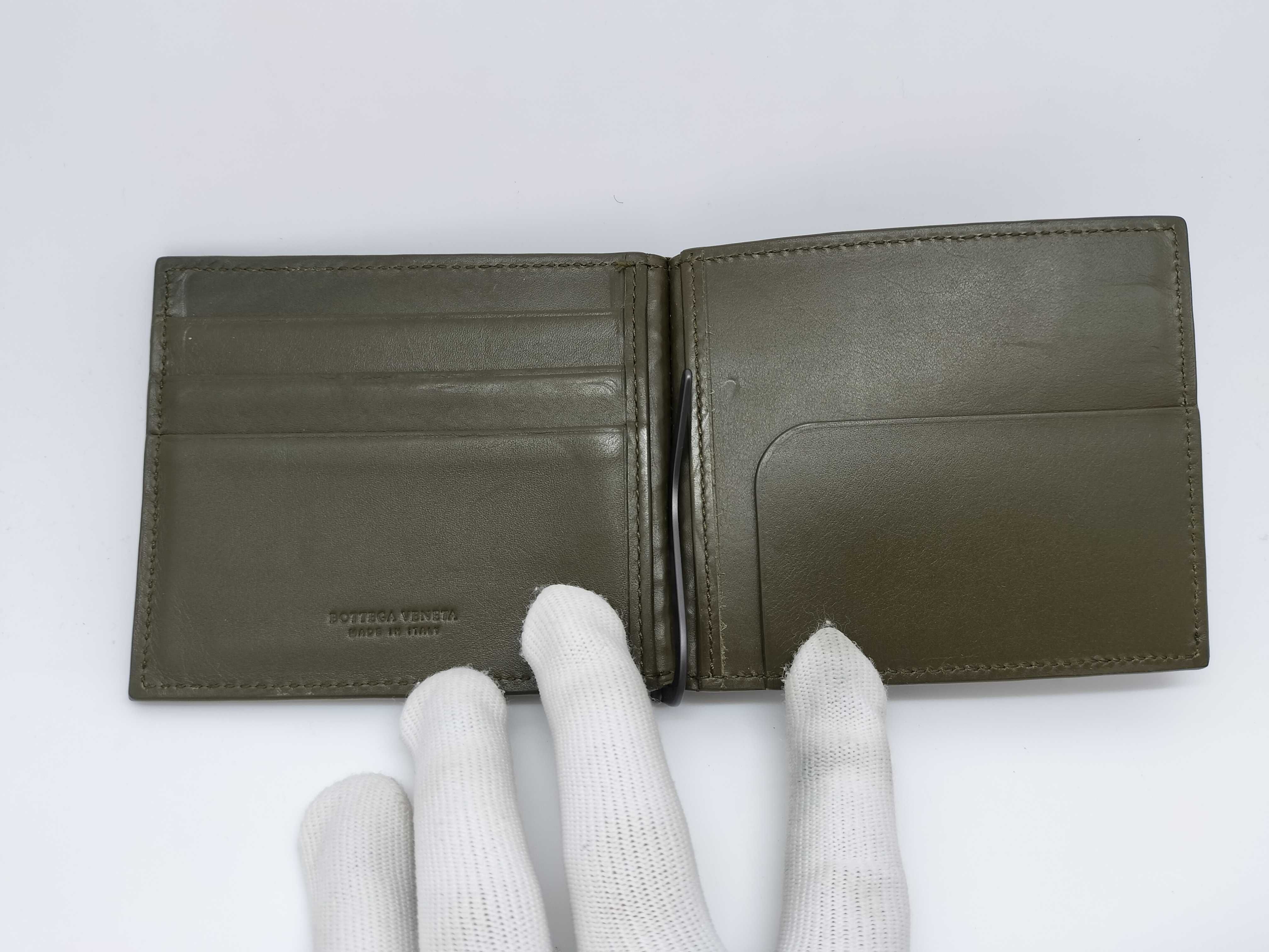 Intrecciato Man Clip Card Case Billfold — view 7