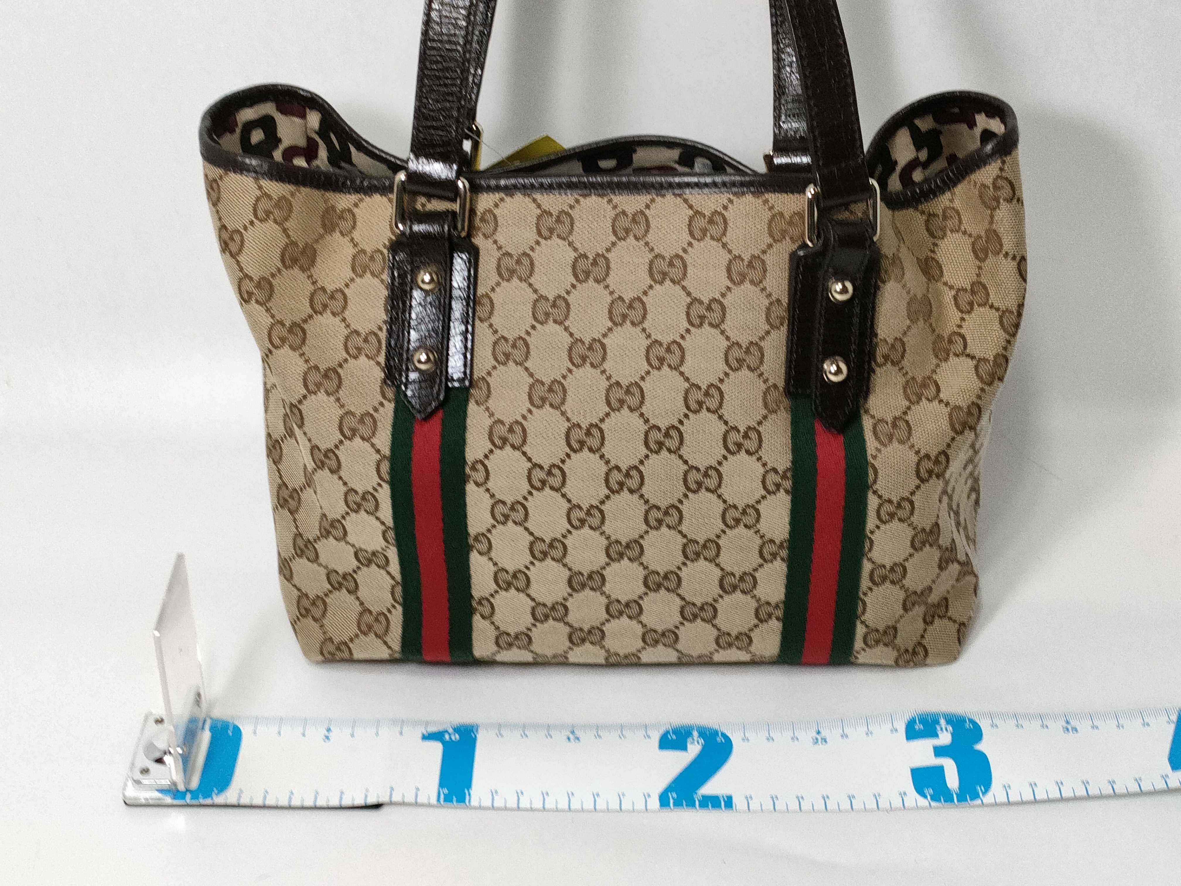 GG Canvas Sherry Tote Charm 137396 Tote Bag — view 2