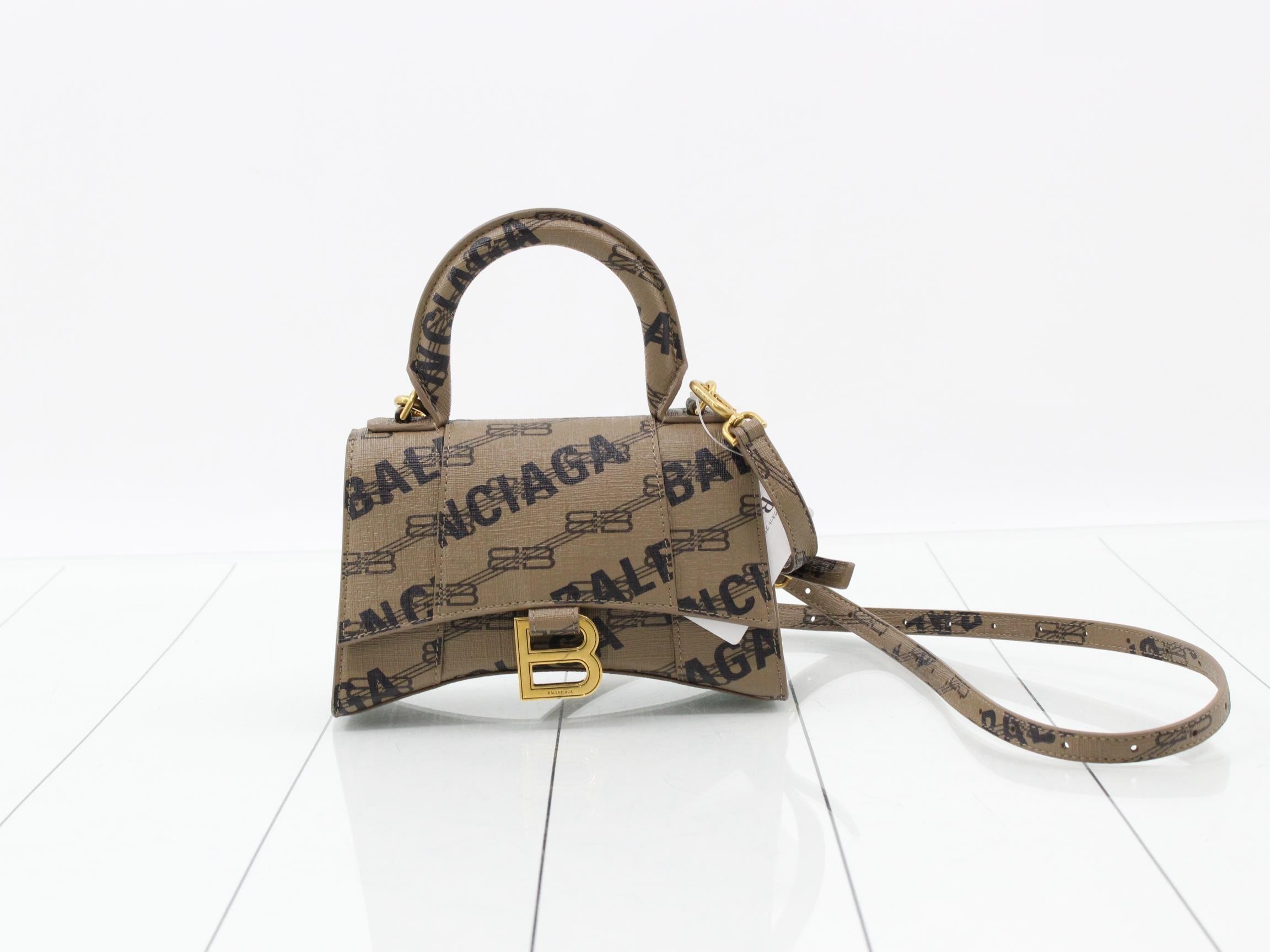 593546 2-WAY Hourglass Handbag