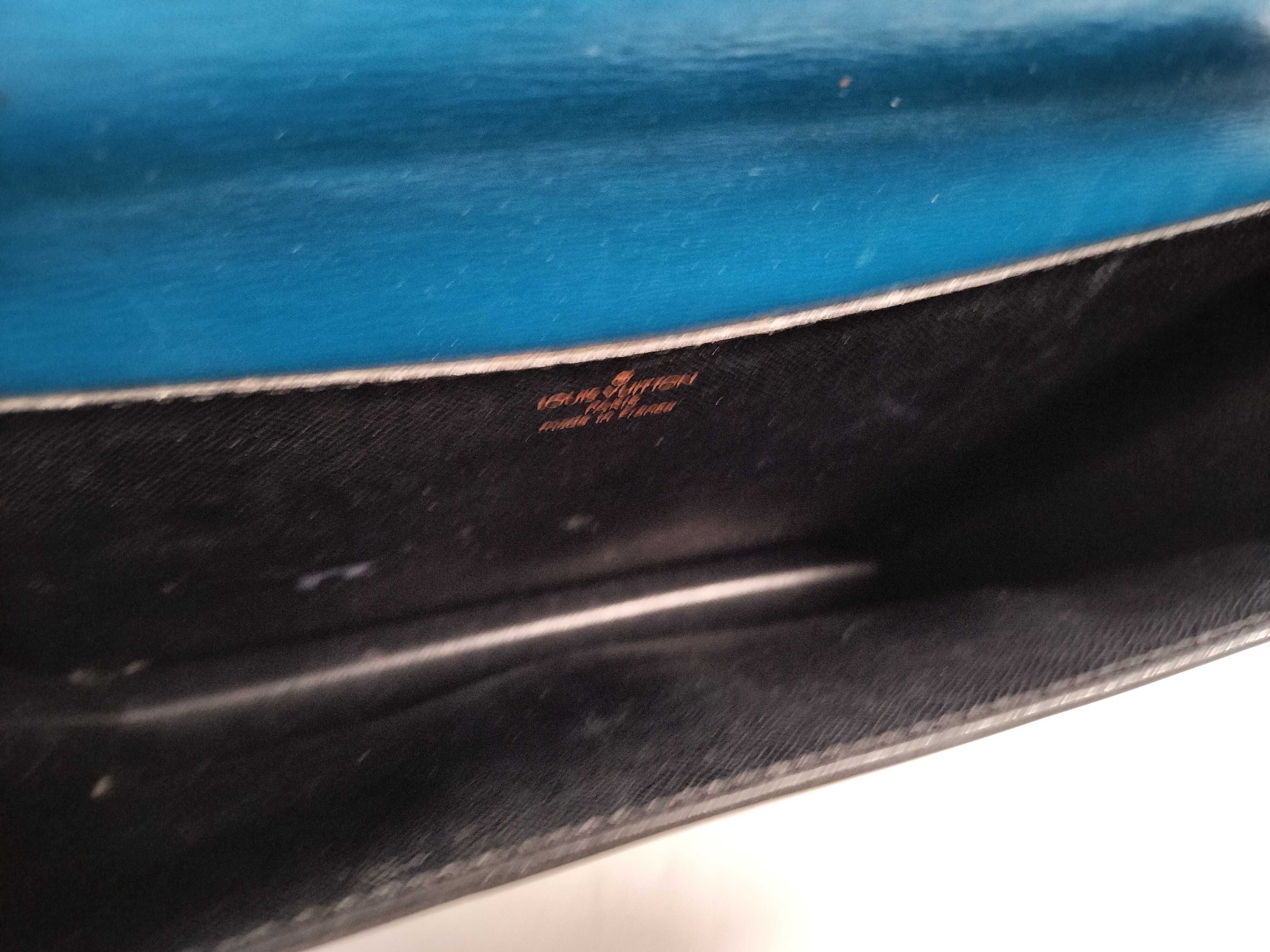 Epi Leather Grenelle Shoulder Bag M52365 (Blue) — view 10