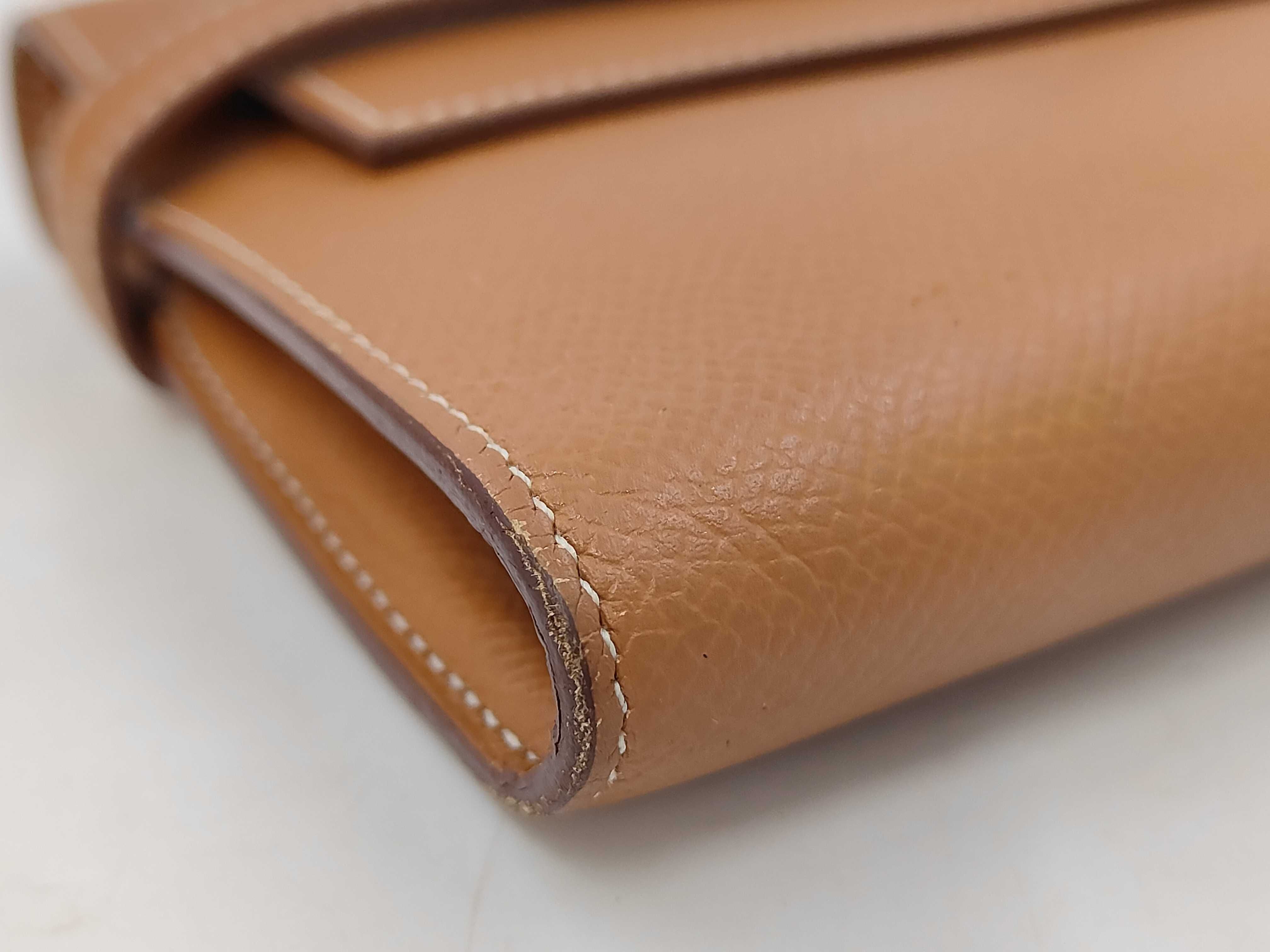 Kelly Wallet, C stamp, Gold — view 4