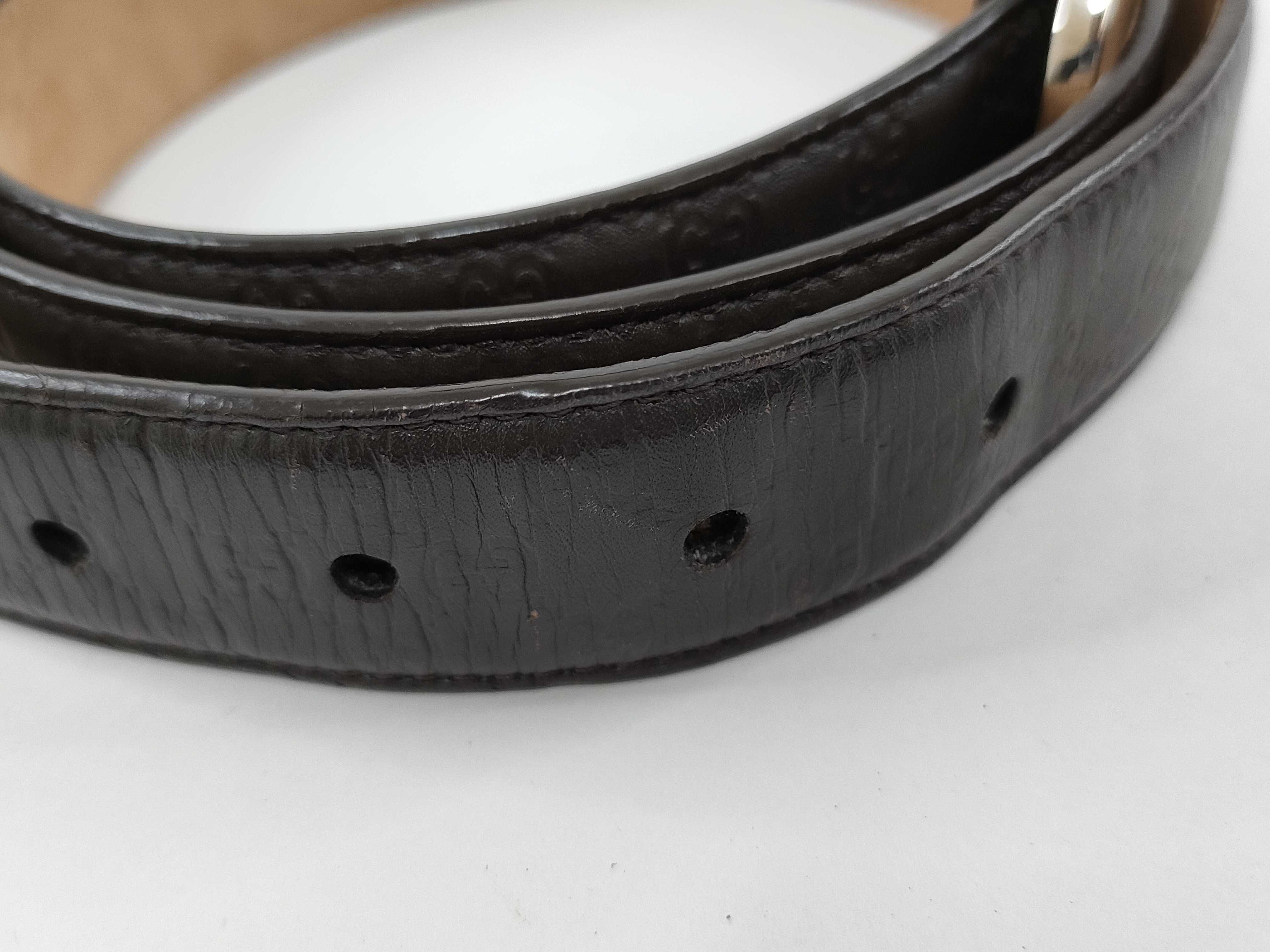 GG 510309 GG pattern leather belt — view 9