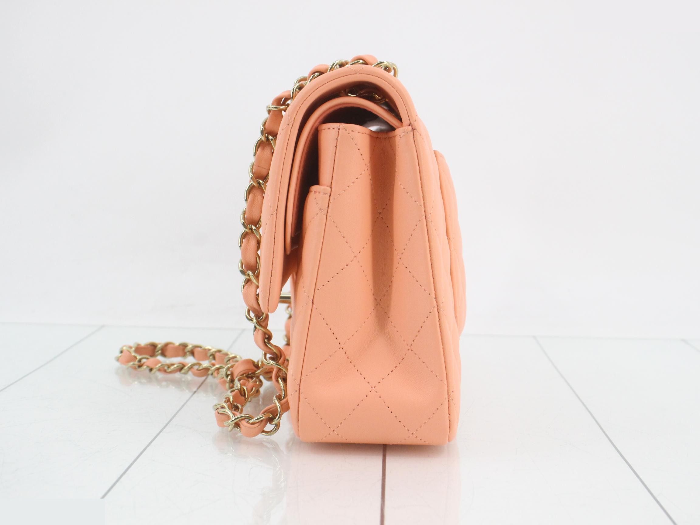 Double flap matelassé shoulder bag A01112 — view 3