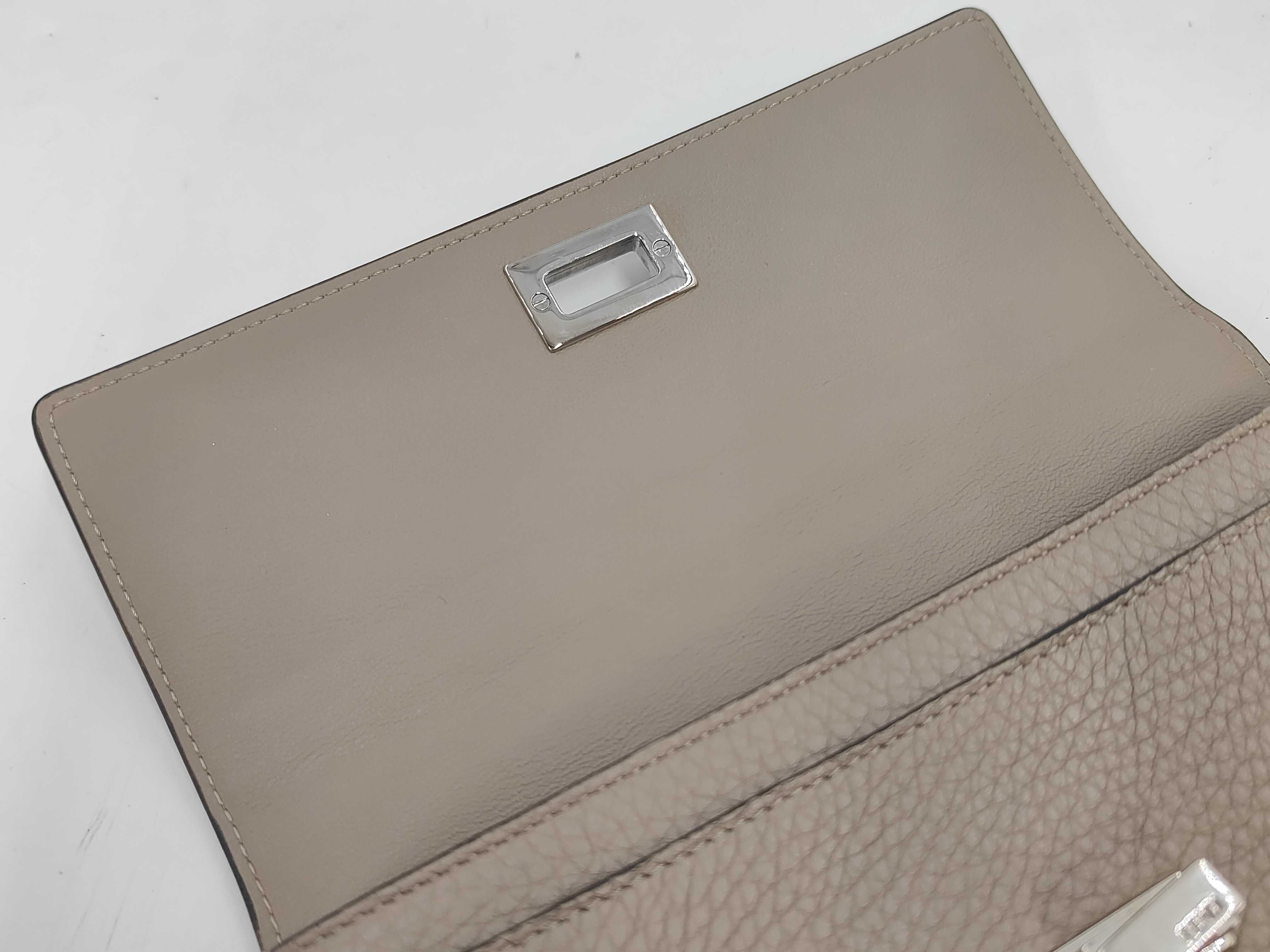 Peekaboo Leather Long Wallet — view 7