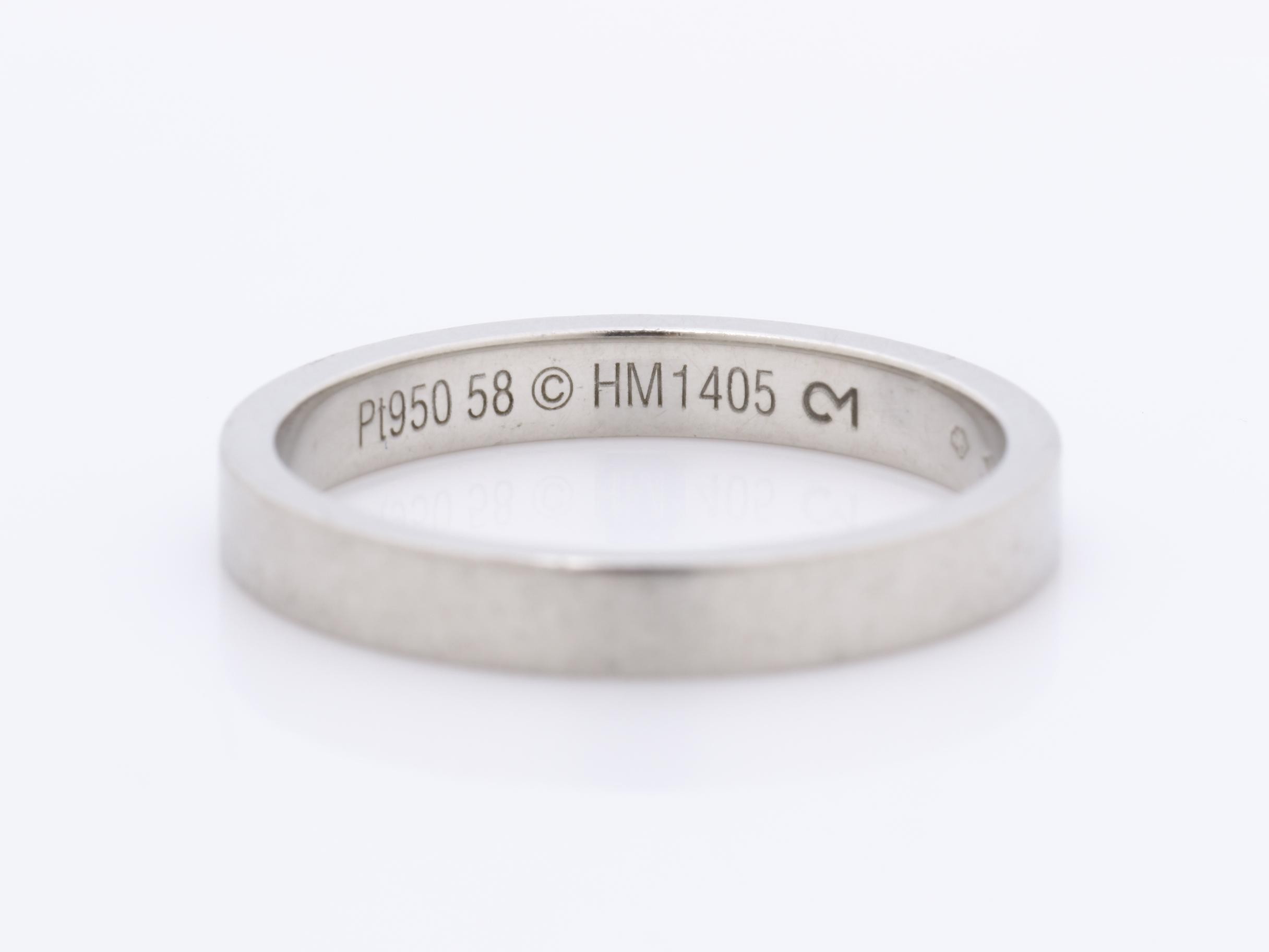 Ring HM1405 Pt950 6g #58 — view 4