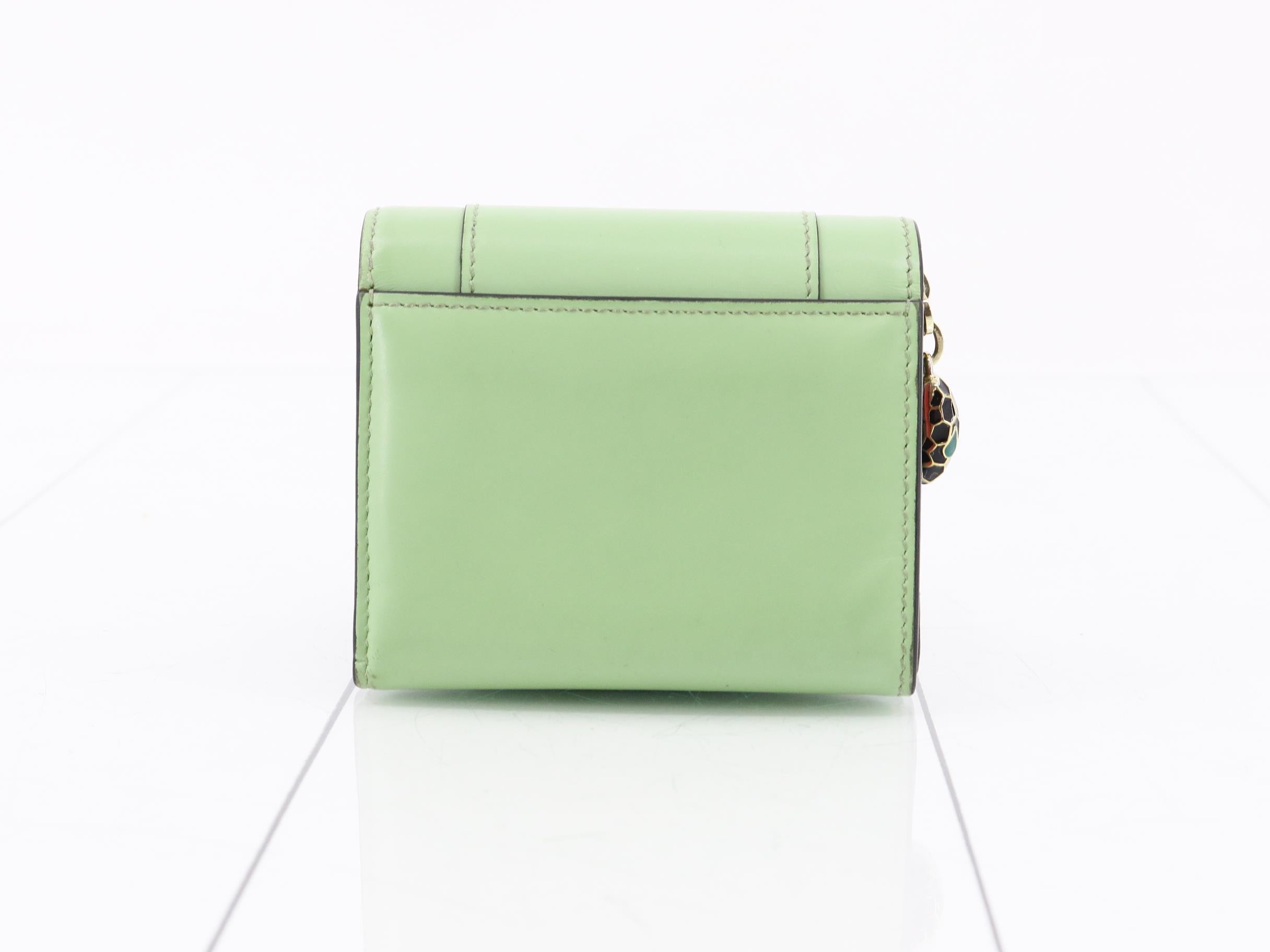 Tri-fold wallet, Serpenti Forever — view 2