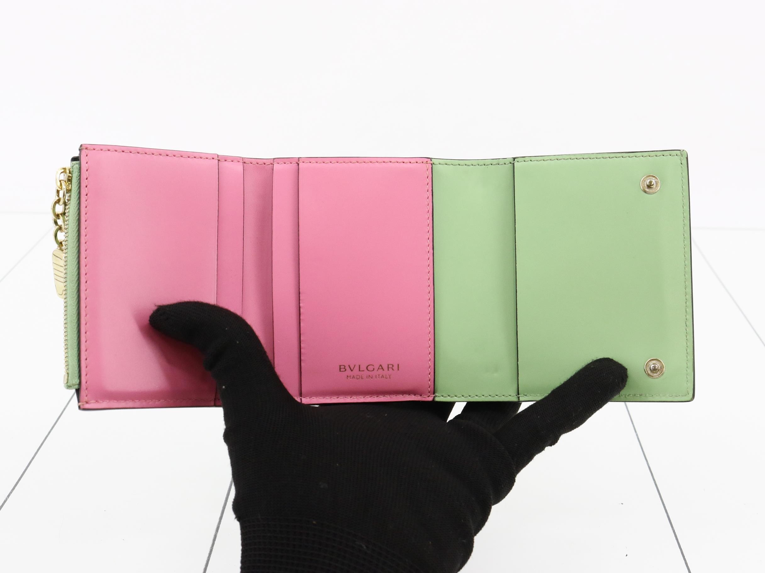 Tri-fold wallet, Serpenti Forever — view 4