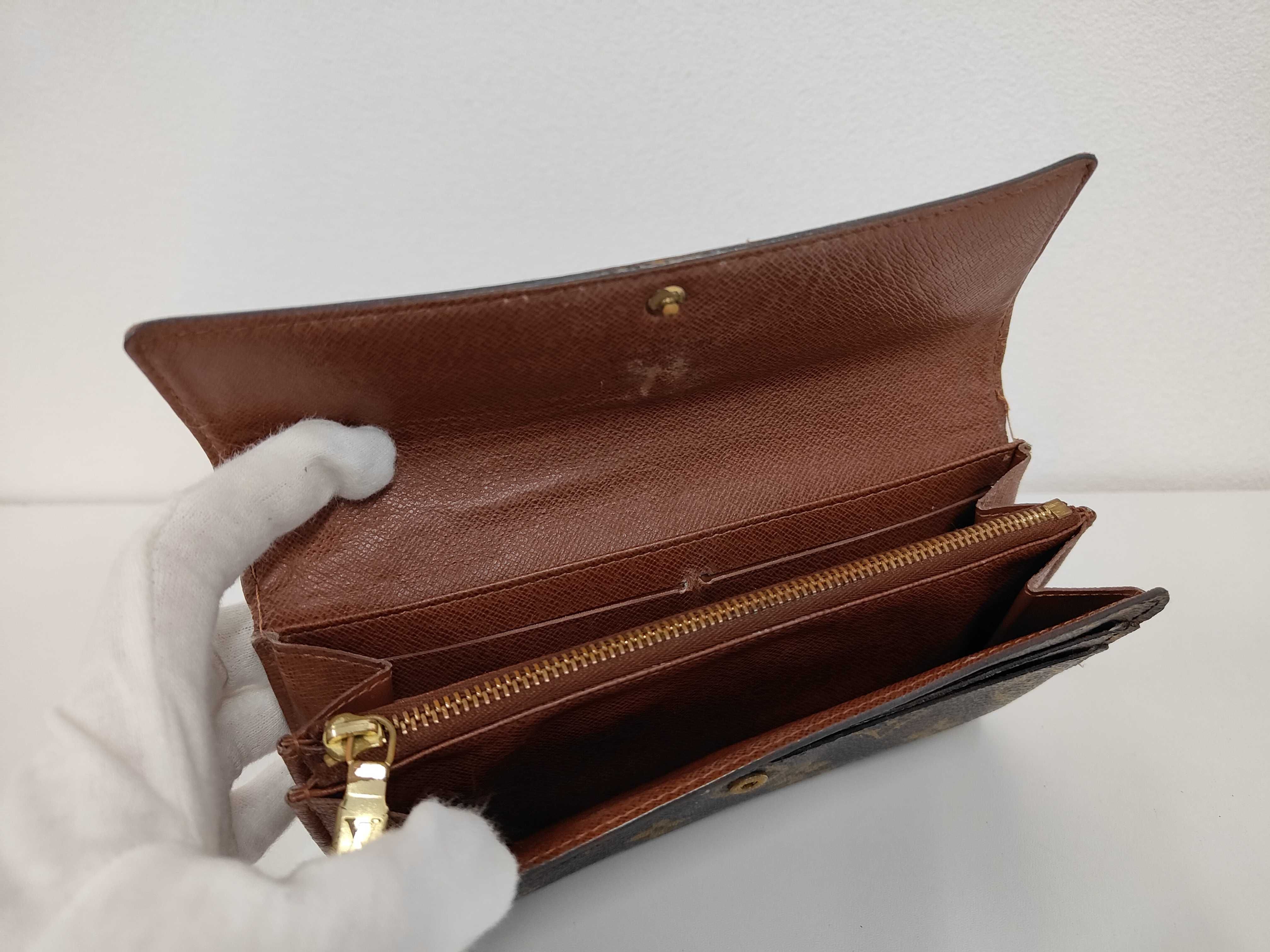 Monogram Portefeuille Sarah Wallet — view 6