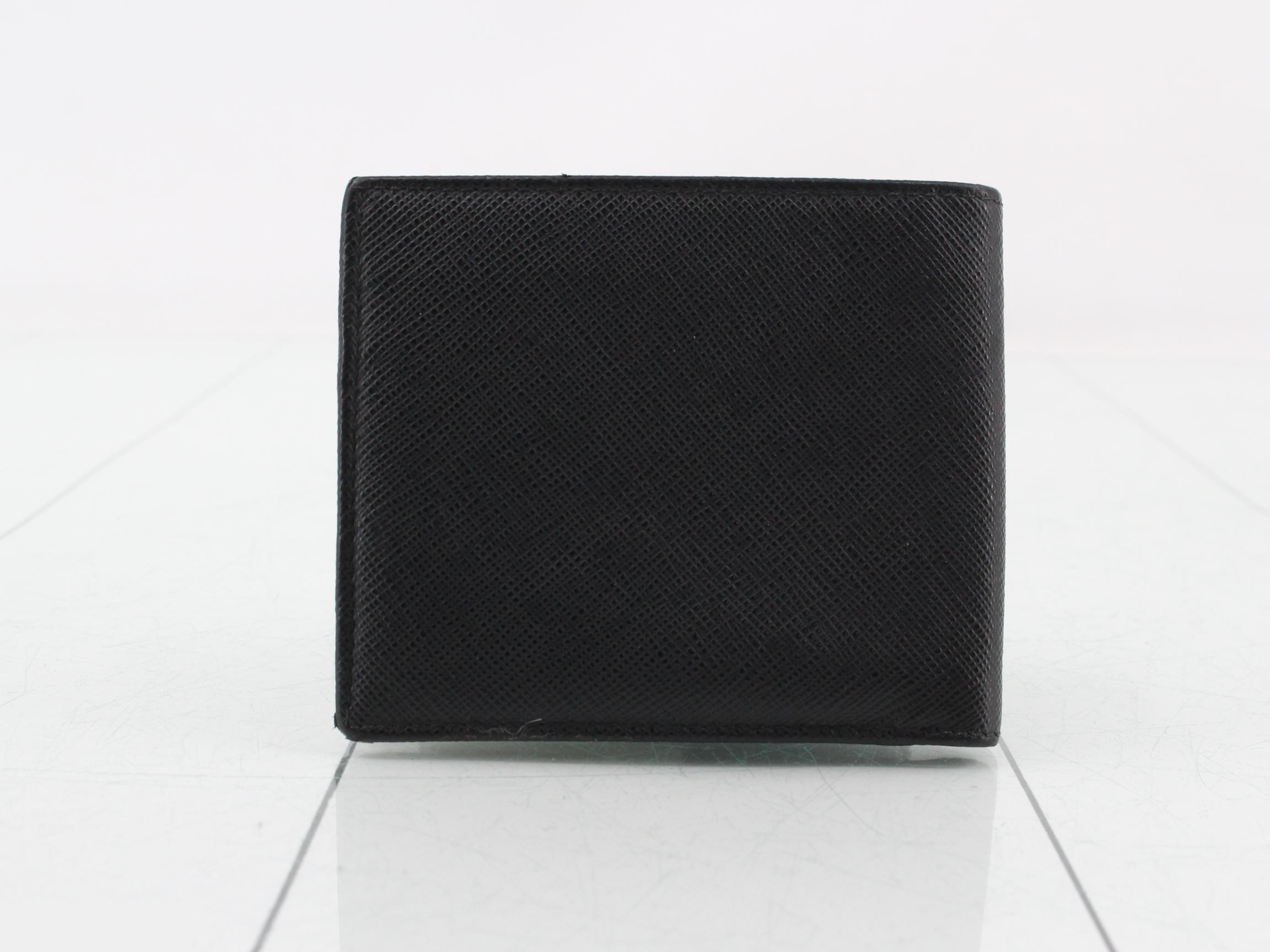 Saffiano Logo Billfold/Bi-fold Wallet — view 2