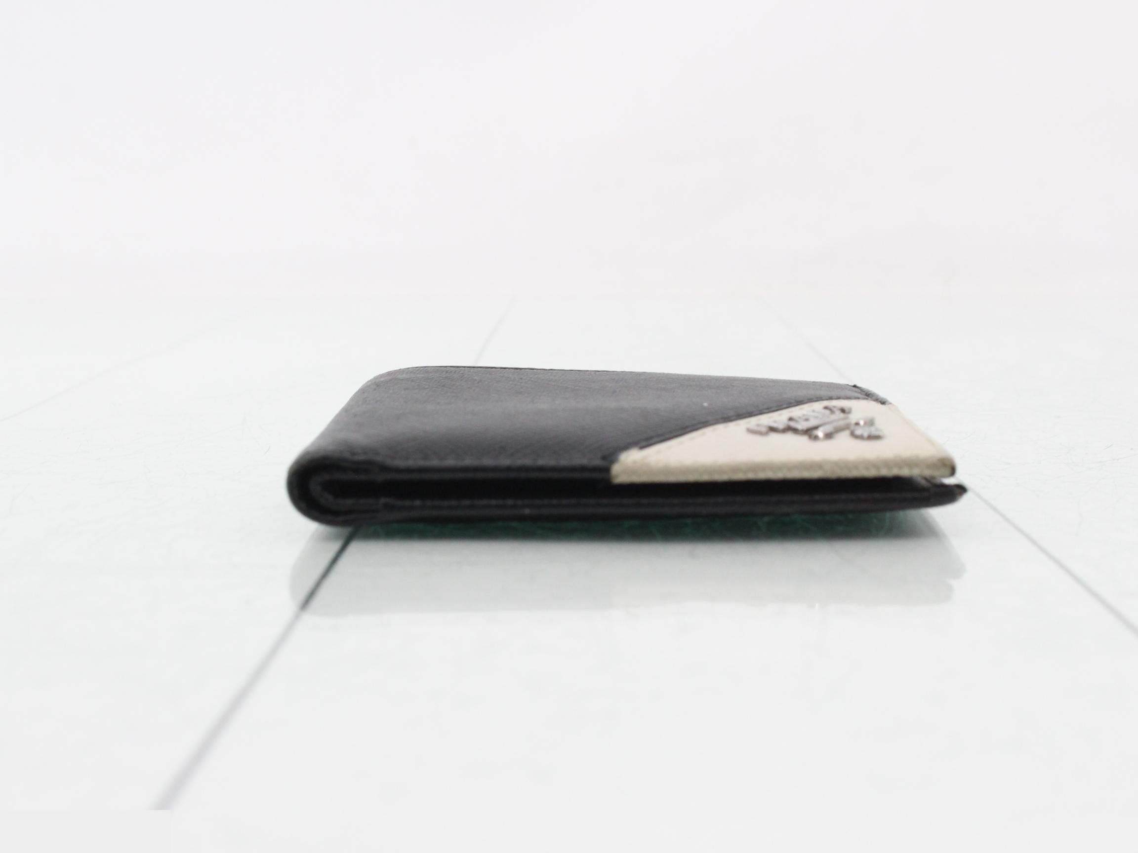 Saffiano Logo Billfold/Bi-fold Wallet — view 3
