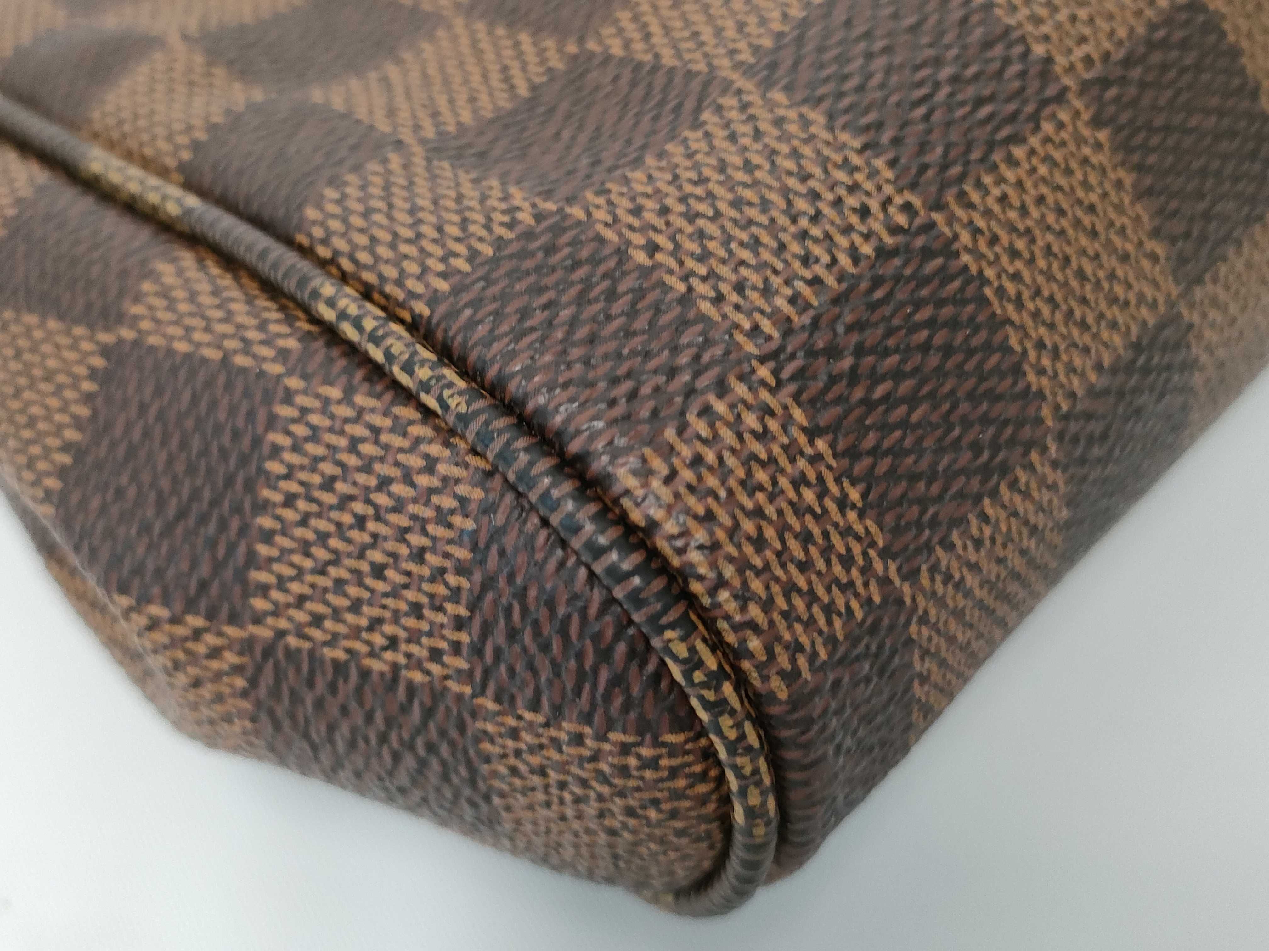 Damier ID- Damier canvas Favorite PM #N41276 FL0148 Brown handbag — view 4