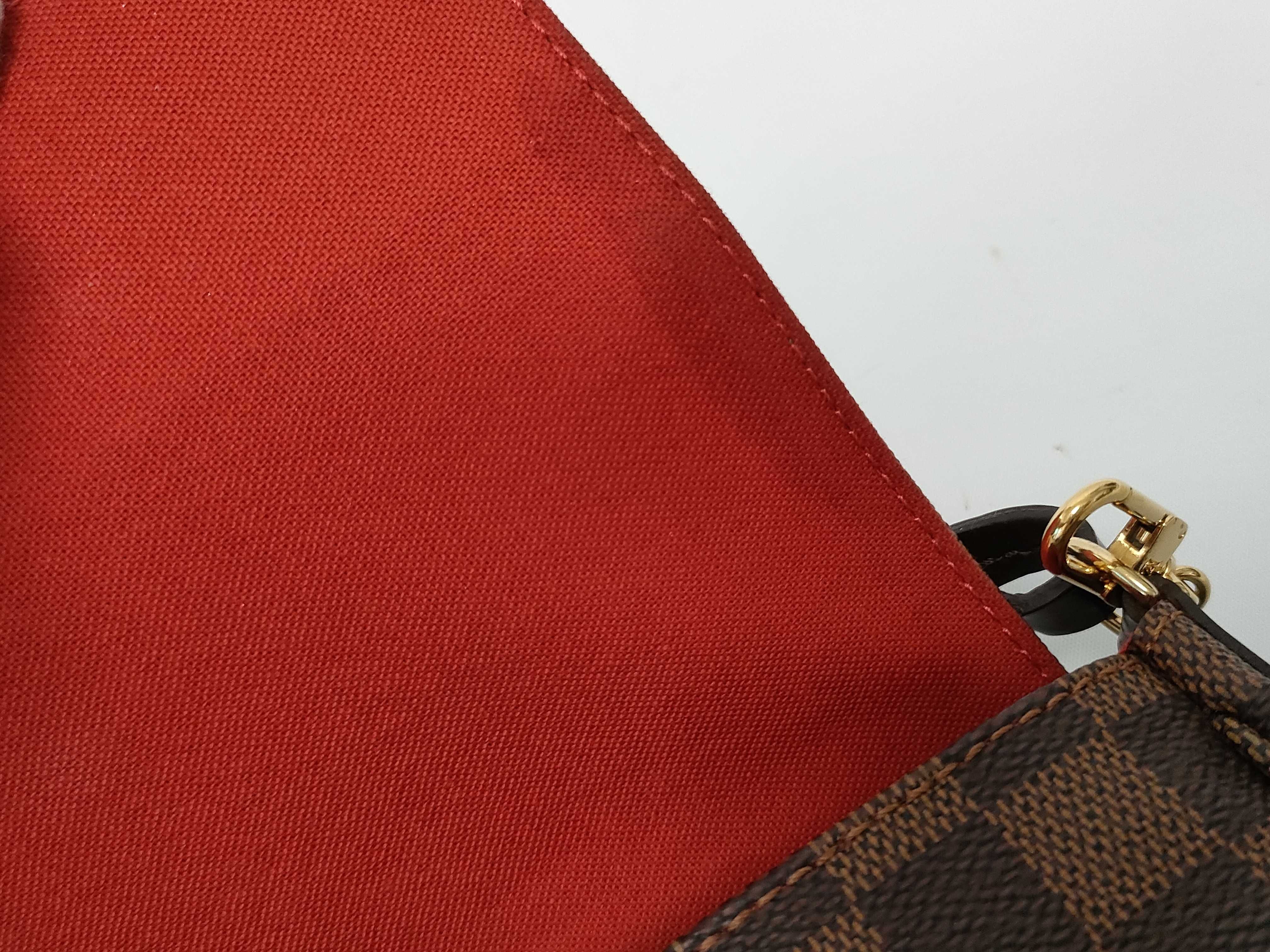 Damier ID- Damier canvas Favorite PM #N41276 FL0148 Brown handbag — view 9