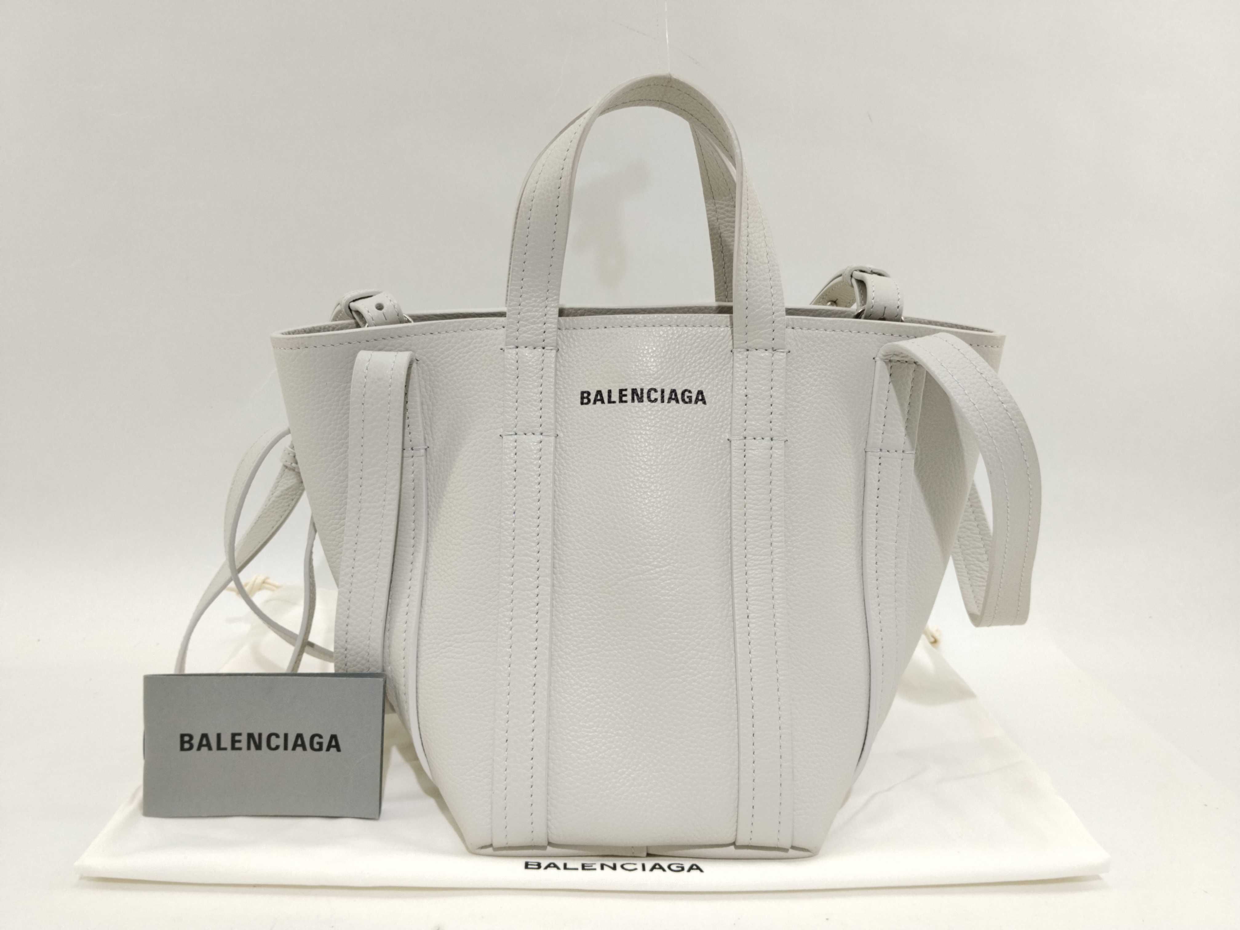 Everyday Tote XS Leather 2-Way Handbag White 672793 Handbag