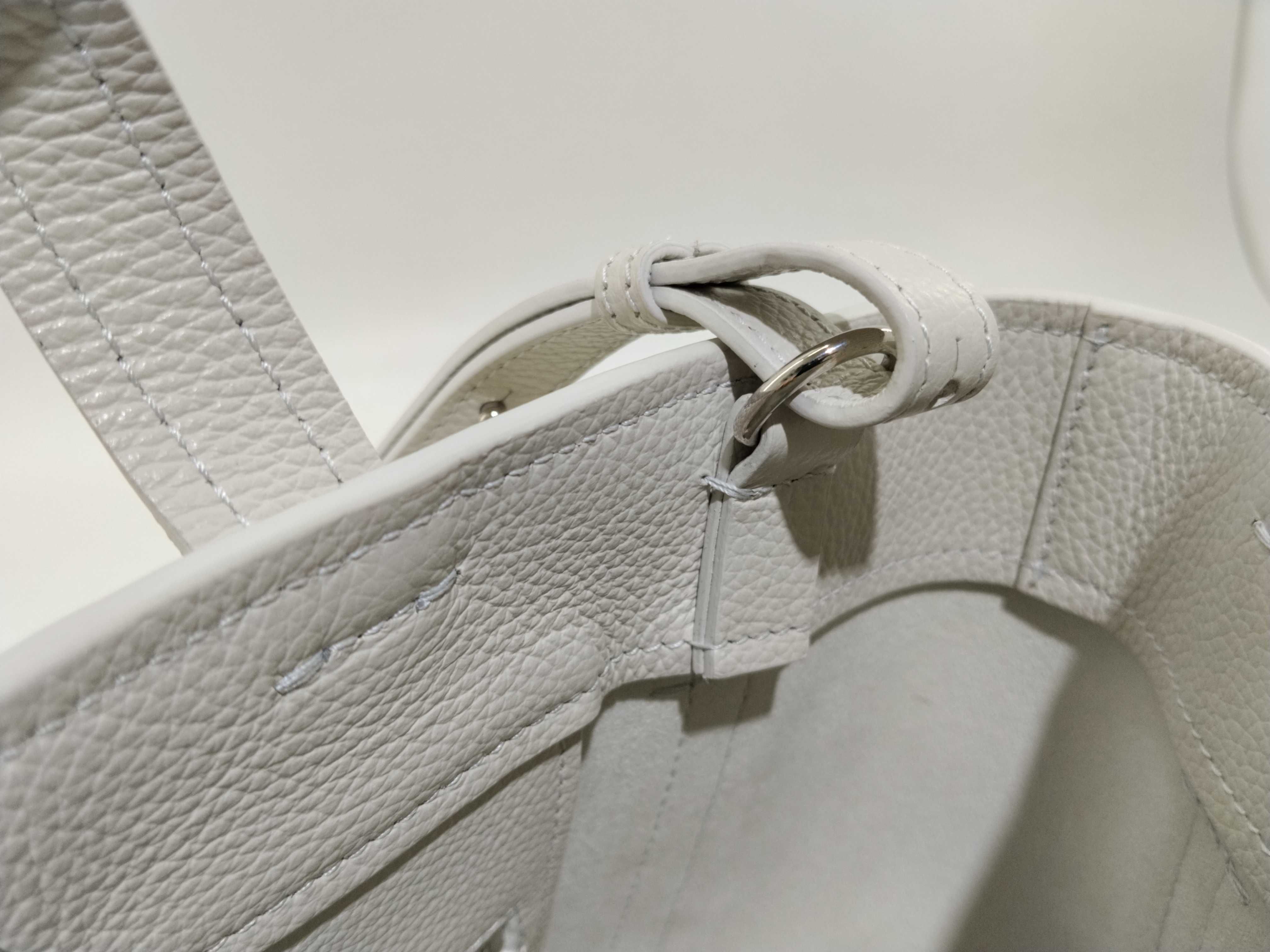 Everyday Tote XS Leather 2-Way Handbag White 672793 Handbag — view 11