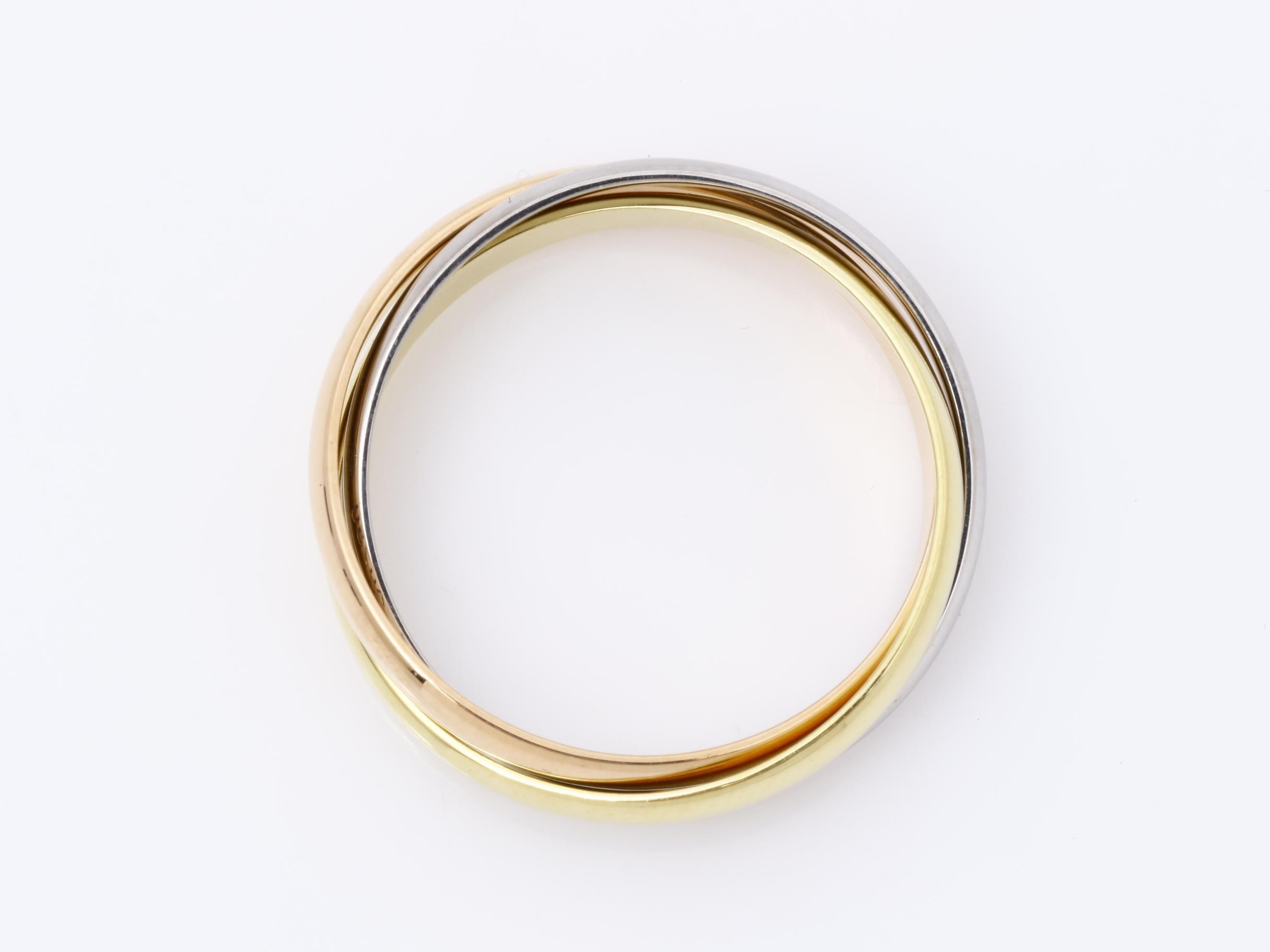 Au750 Trinity Ring 58 5.8g — view 5