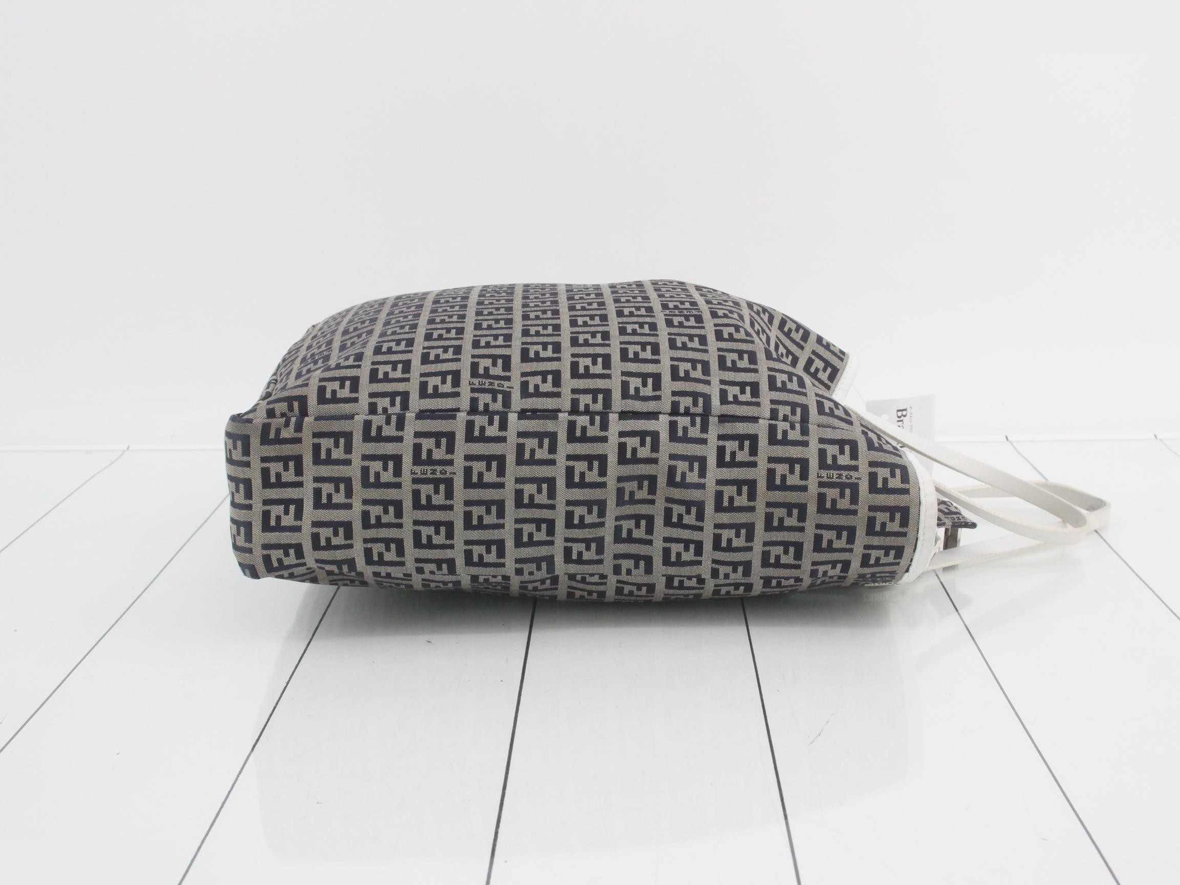 Canvas tote bag, navy, Zucca — view 3