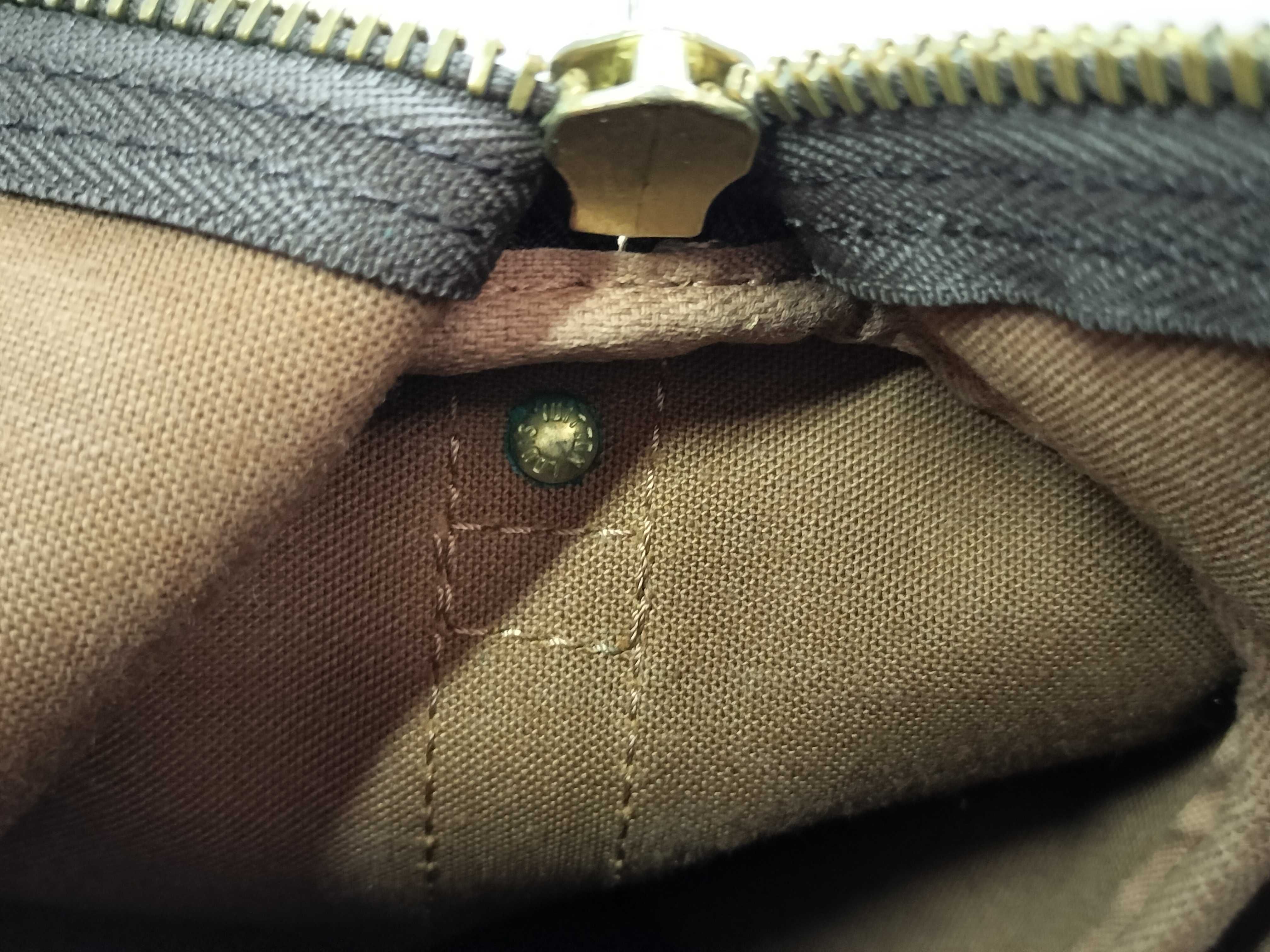 Monogram Vuitton Keepall Bandoulière Boston Bag — view 11