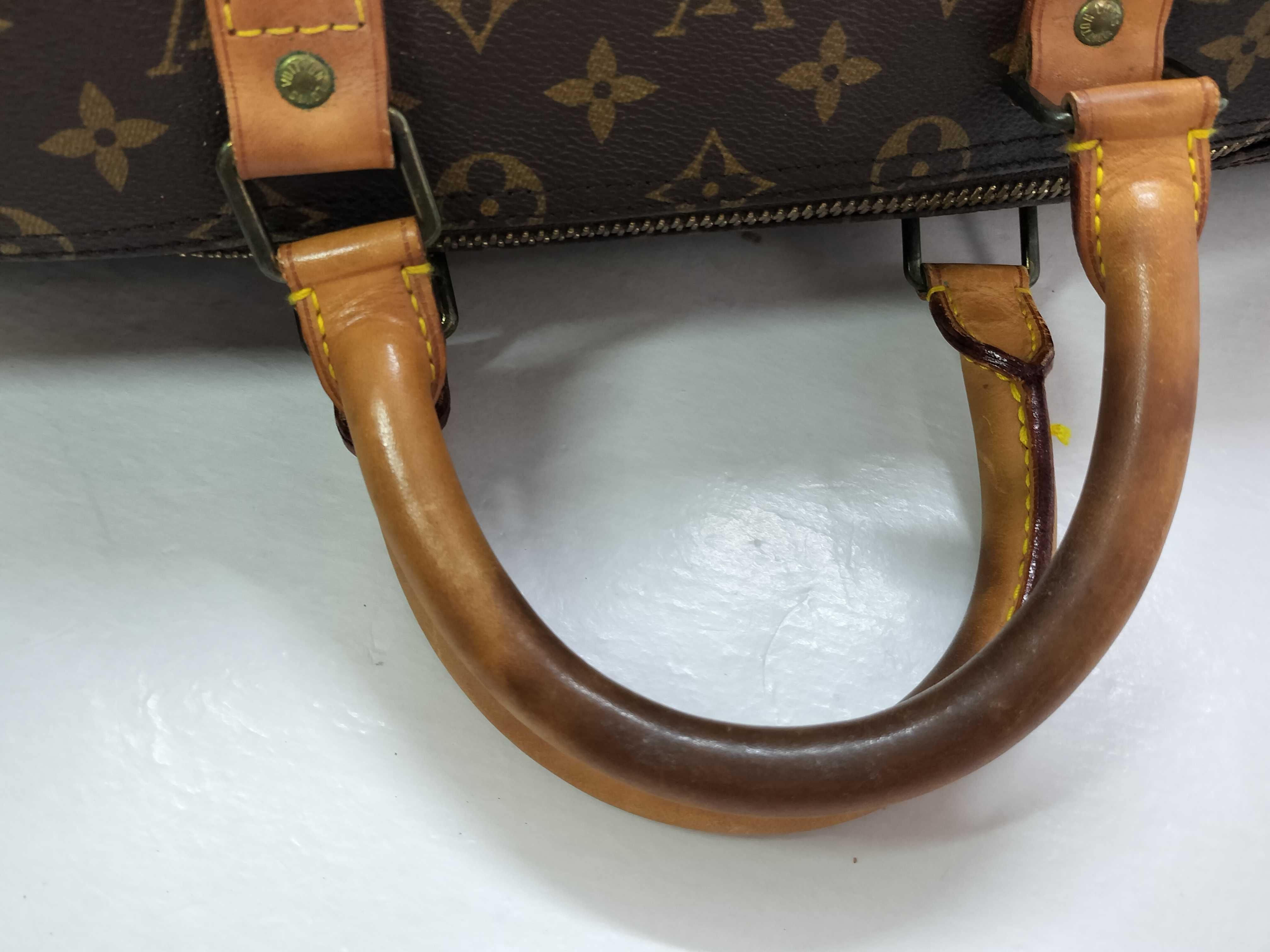 Monogram Vuitton Keepall Bandoulière Boston Bag — view 3