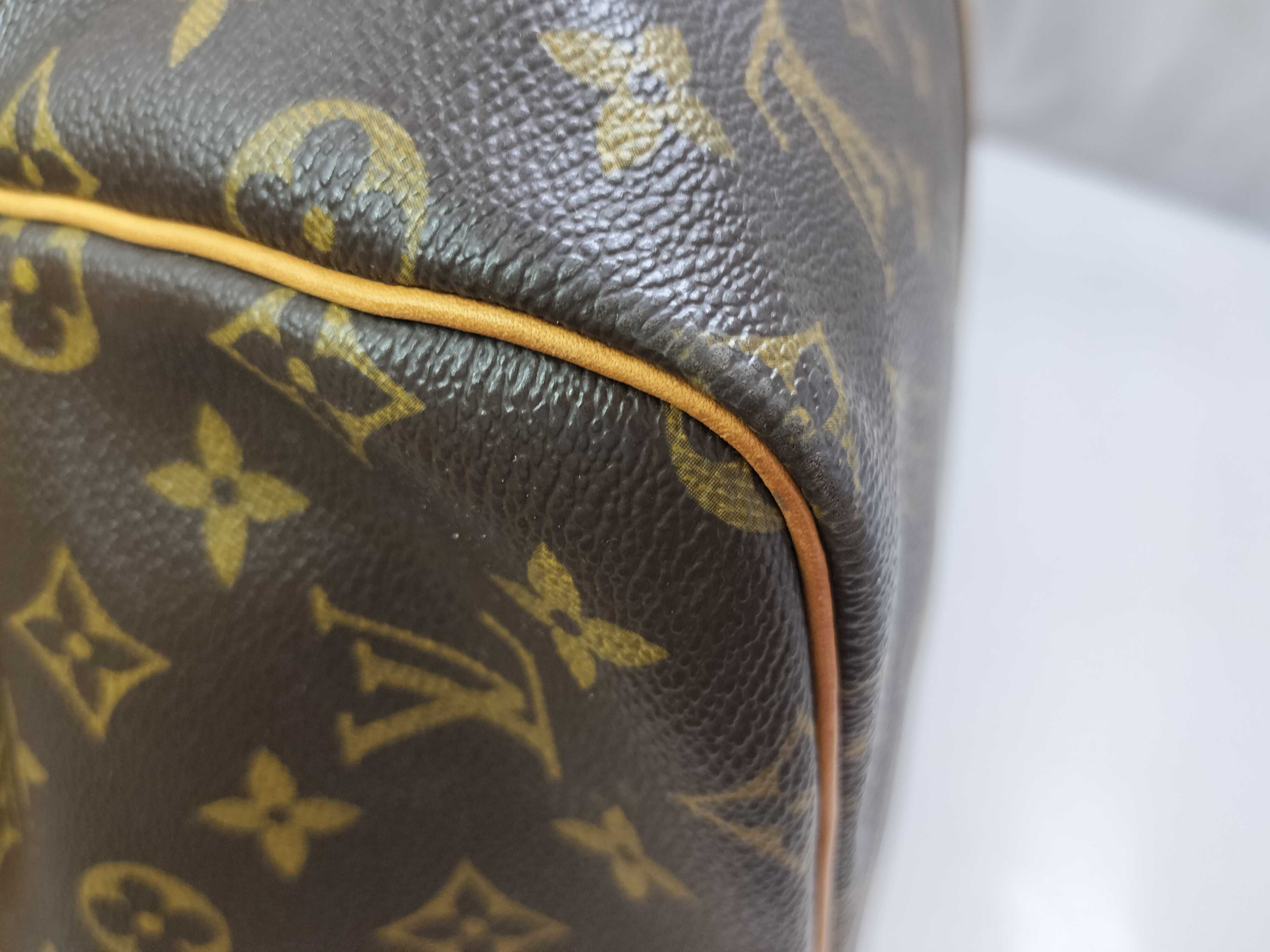 Monogram Vuitton Keepall Bandoulière Boston Bag — view 7