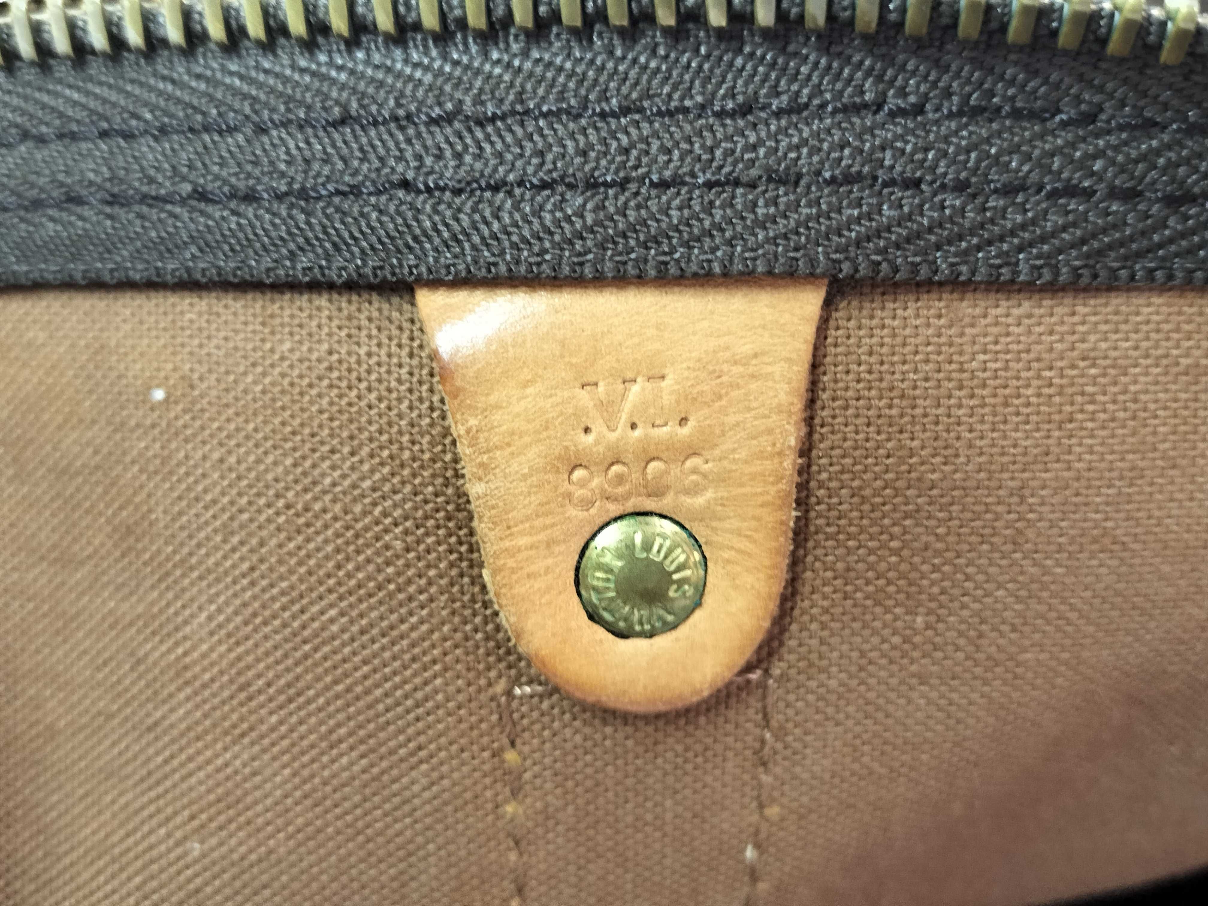 Monogram Vuitton Keepall Bandoulière Boston Bag — view 10