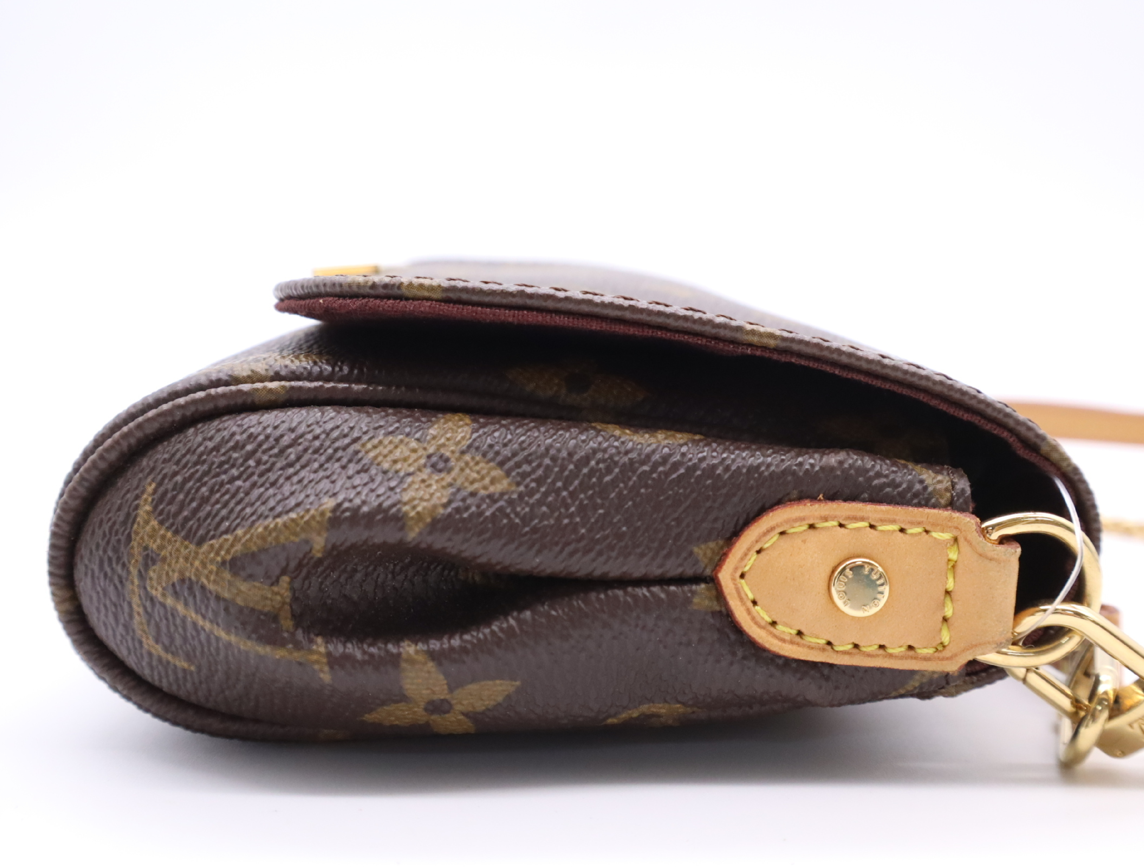 M40717 Monogram Favorite PM Shoulder Bag with Shoulder Strap — view 5