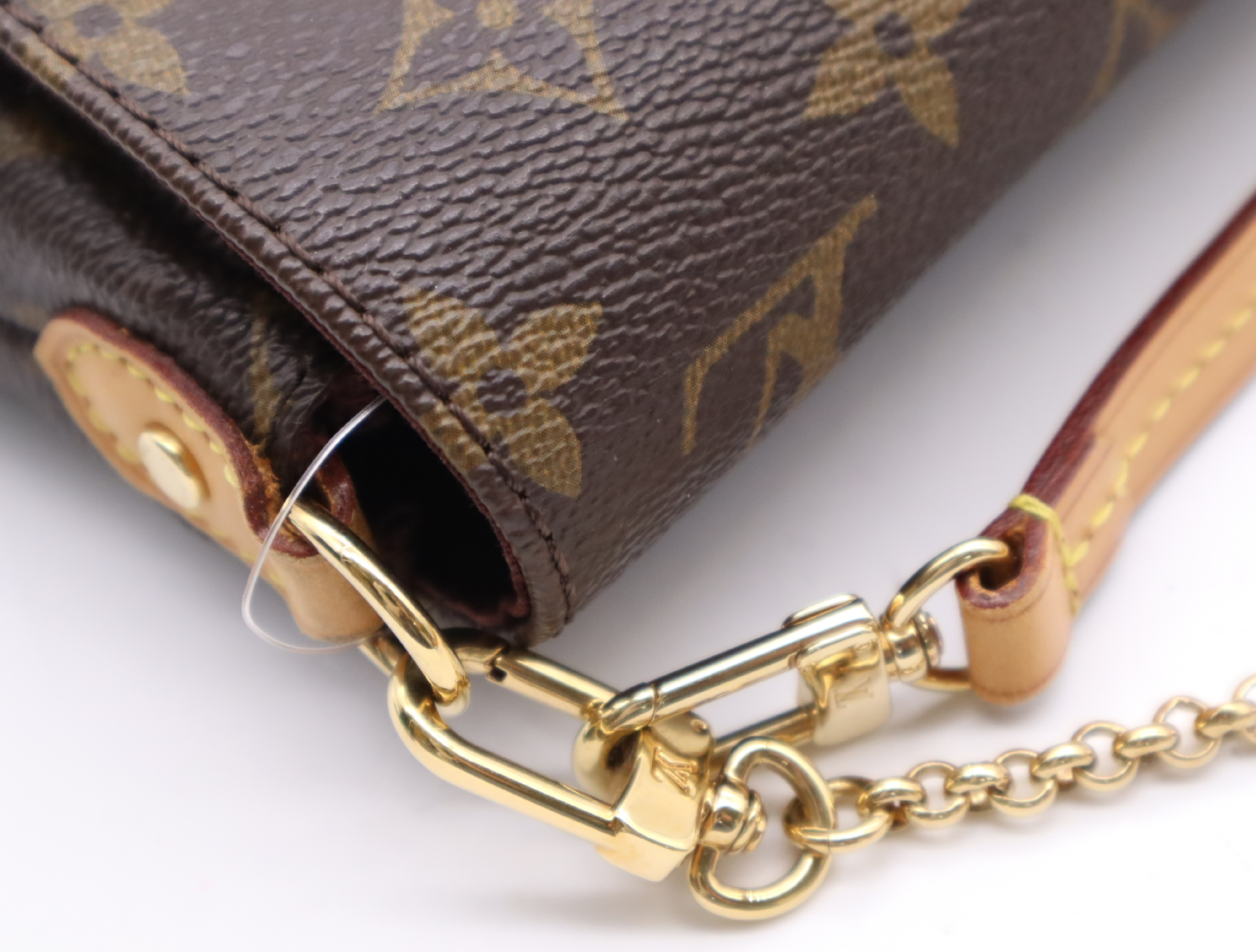 M40717 Monogram Favorite PM Shoulder Bag with Shoulder Strap — view 8