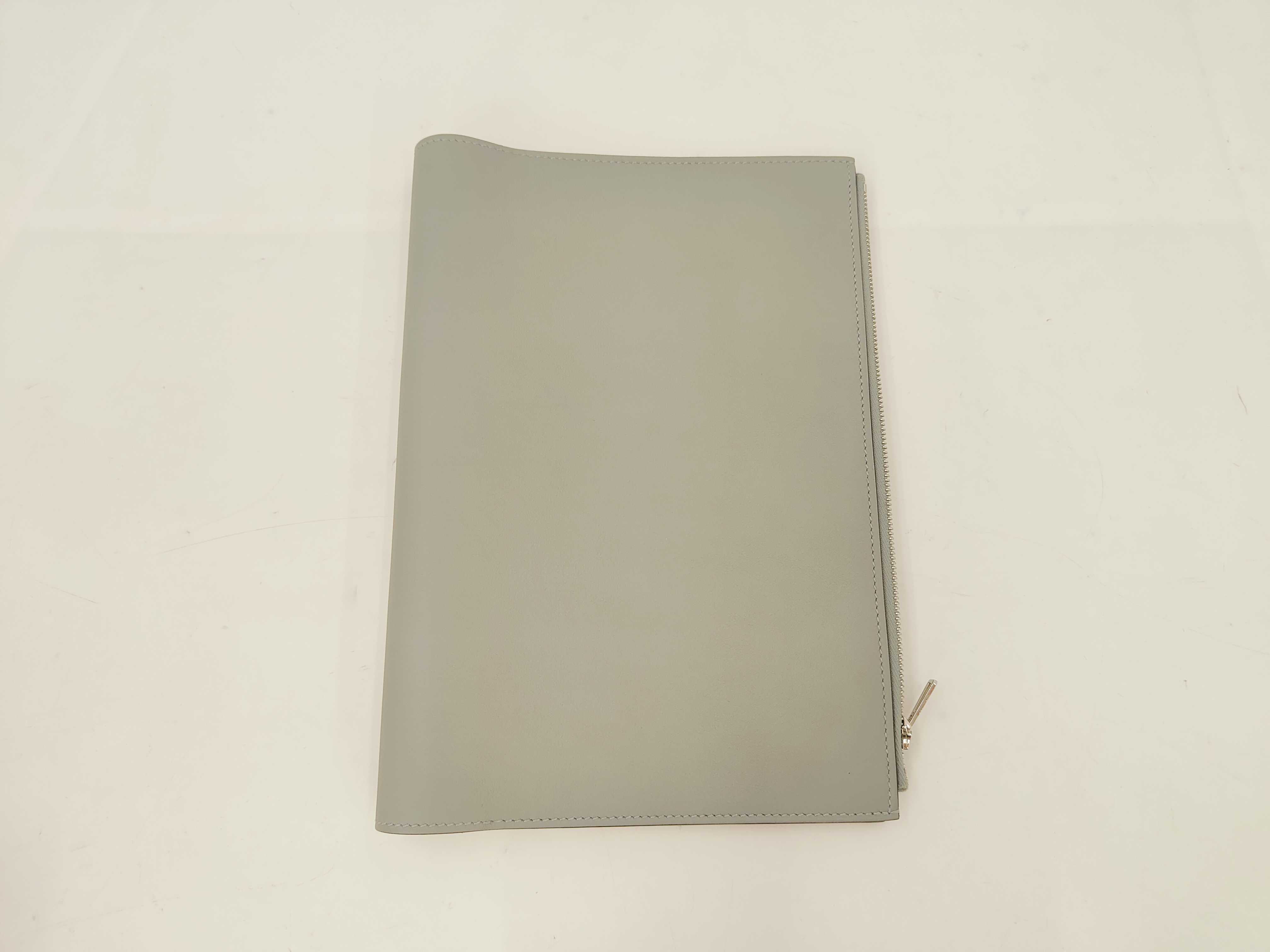 A5 notebook cover with W stamp, other accessories