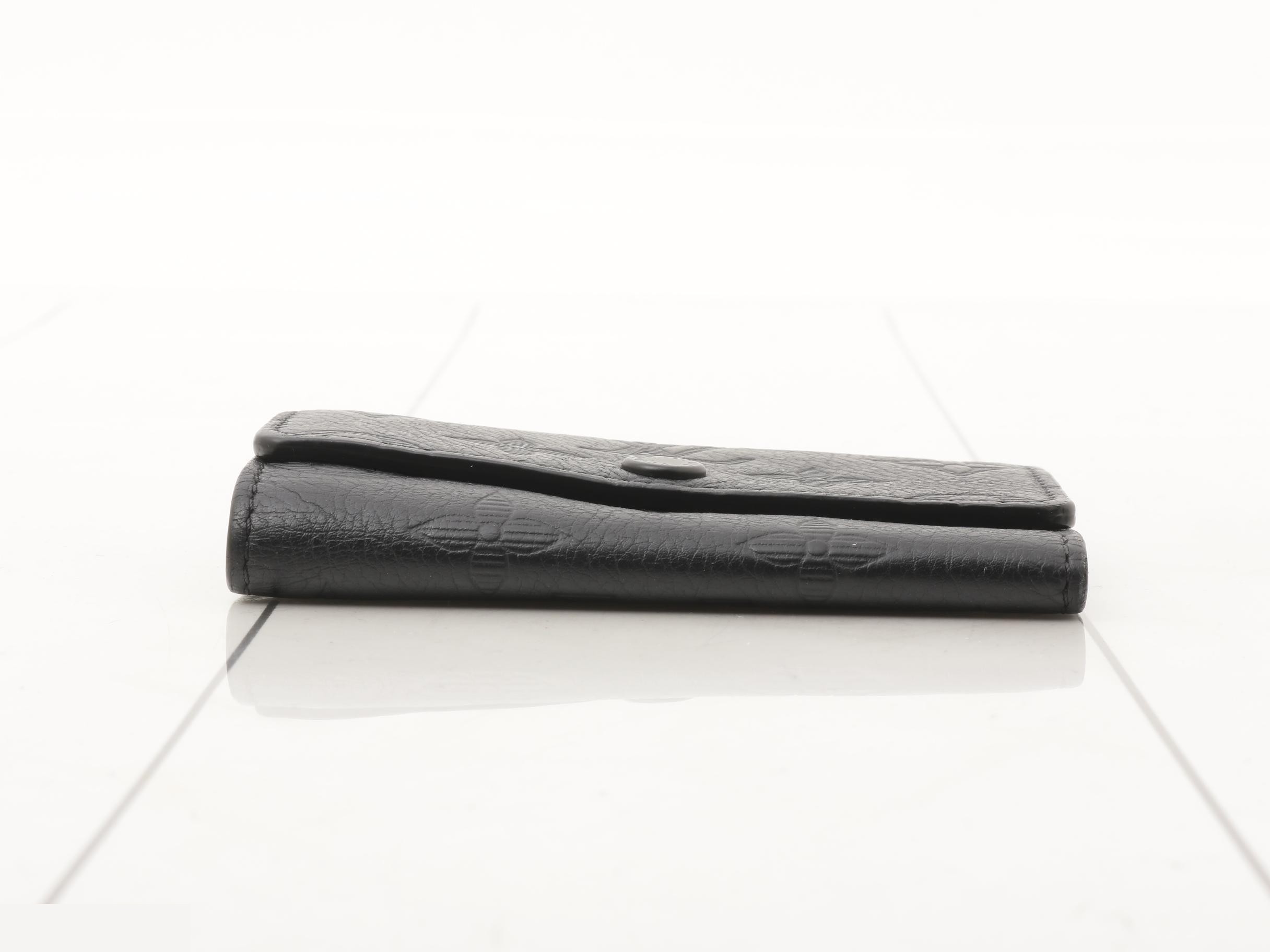 Key case, Multicles 6, Monogram Shadow, Noir — view 3