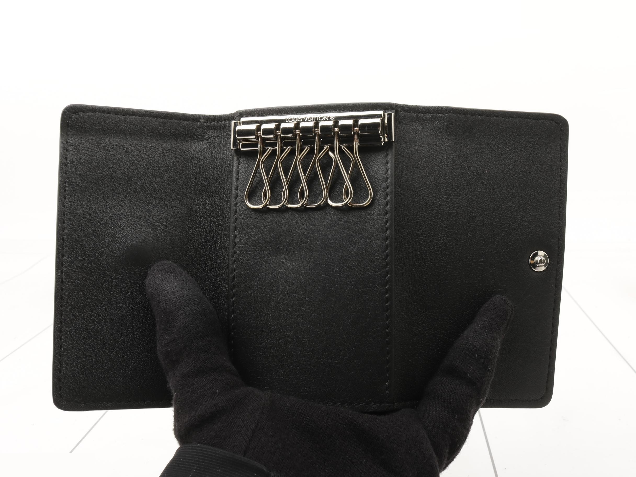 Key case, Multicles 6, Monogram Shadow, Noir — view 4