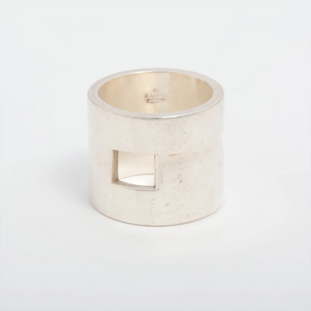 ring, 925 sterling silver, 13.0g, dents,