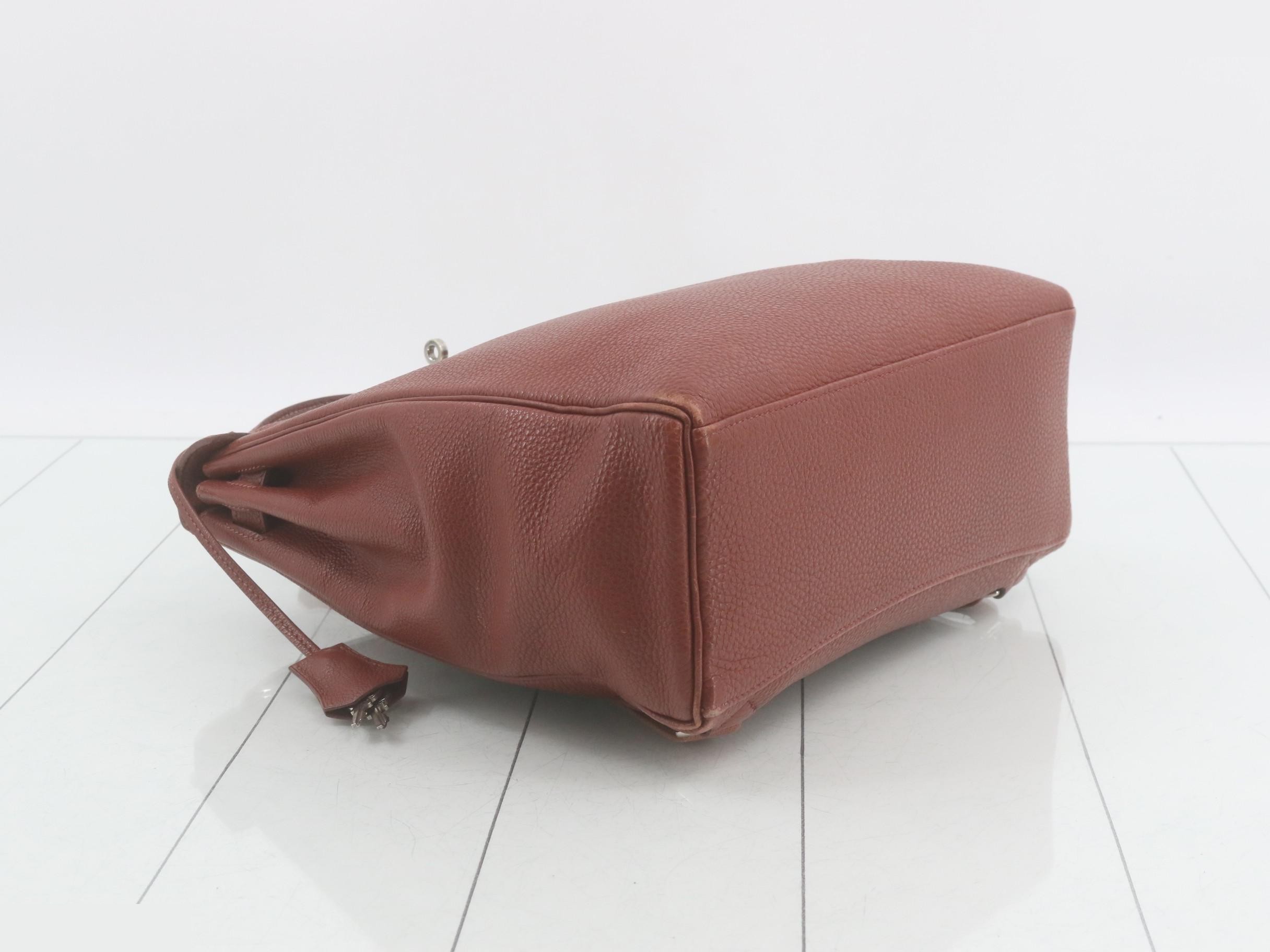 Kelly Ad GM Togo Reddish Brown D — view 6