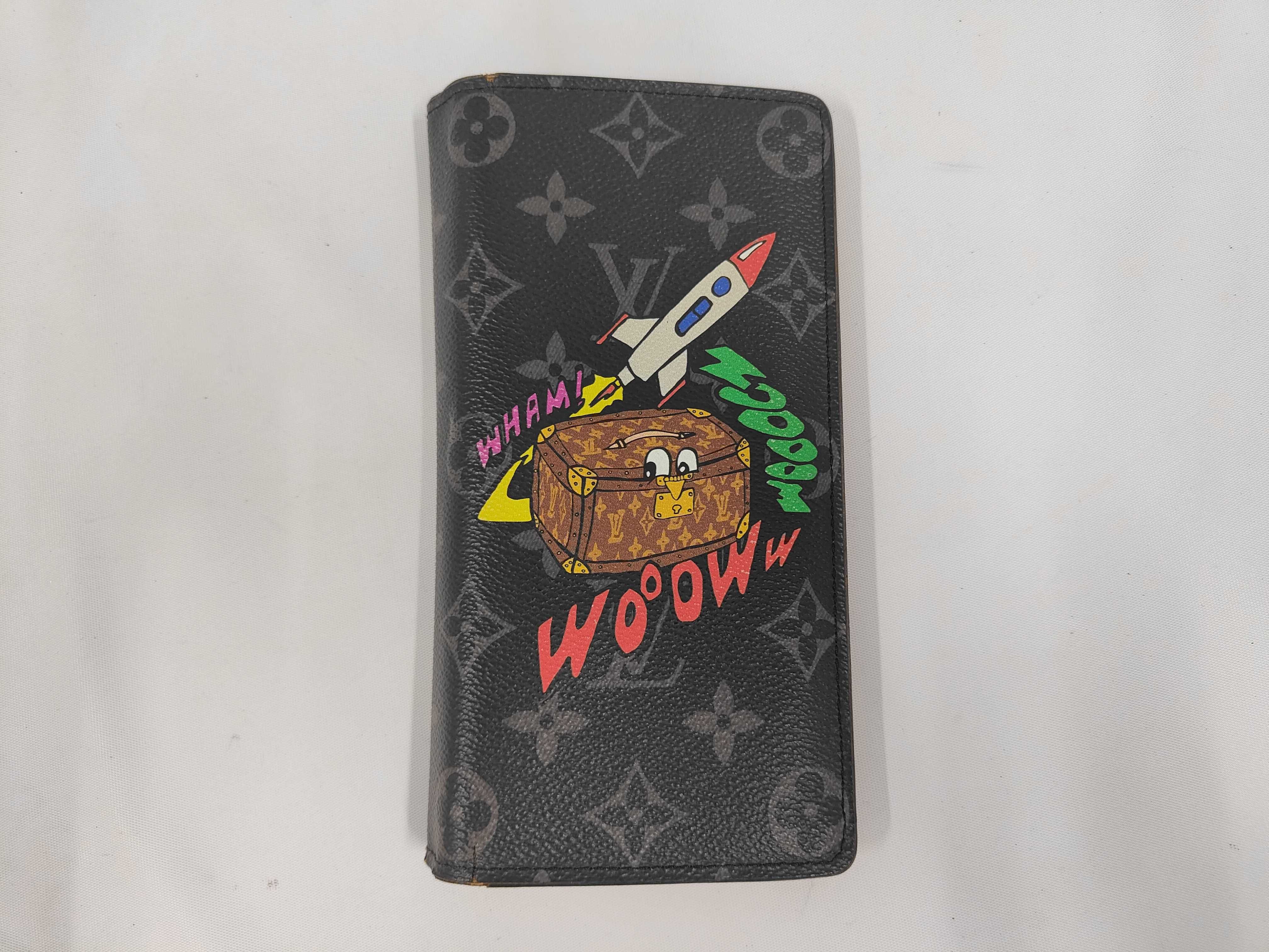 LV Portefeuille Plaza Monogram Eclipse Wallet