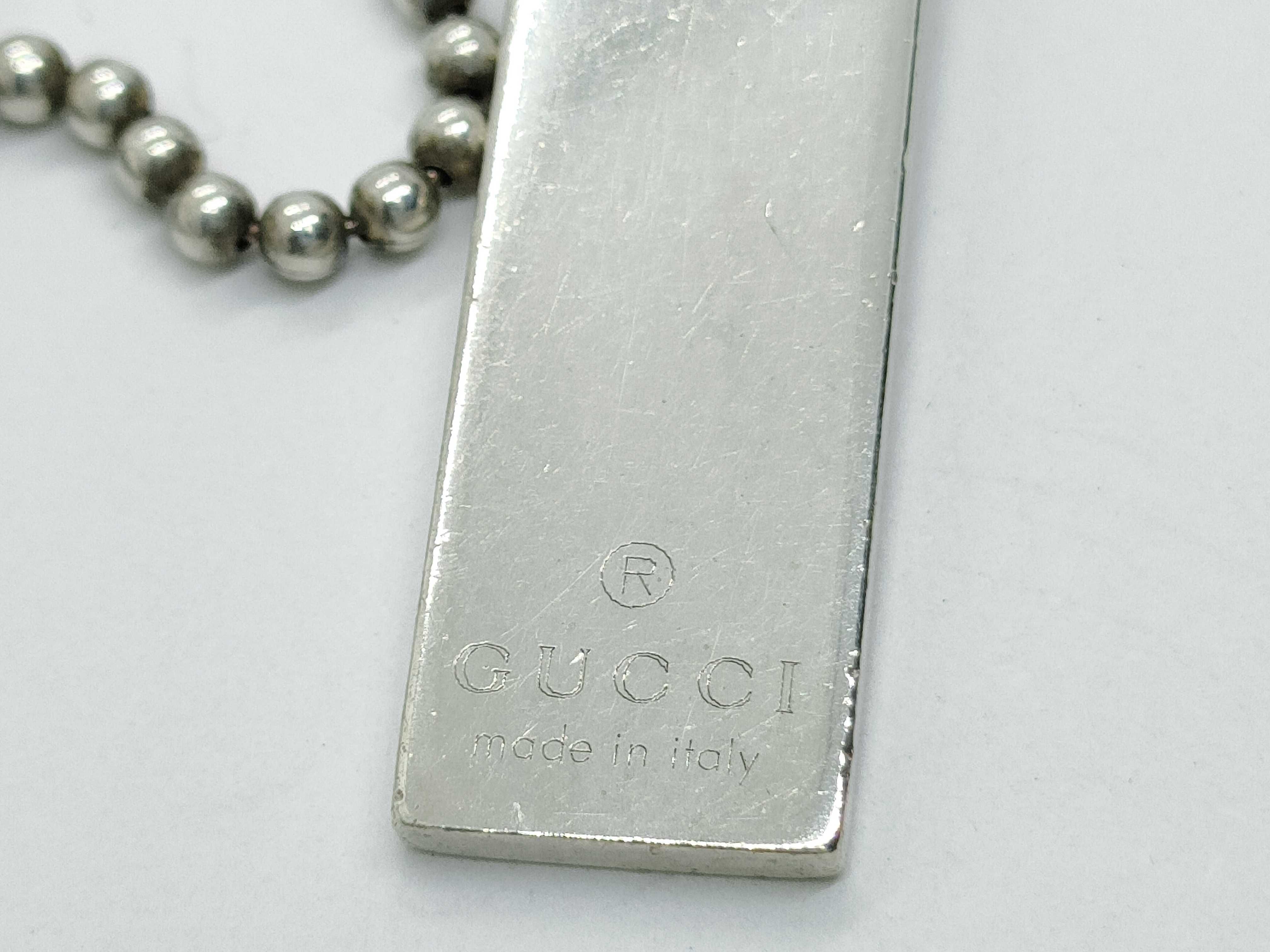 Plate Square Ball Chain Necklace, SV925, 23.3g — view 5