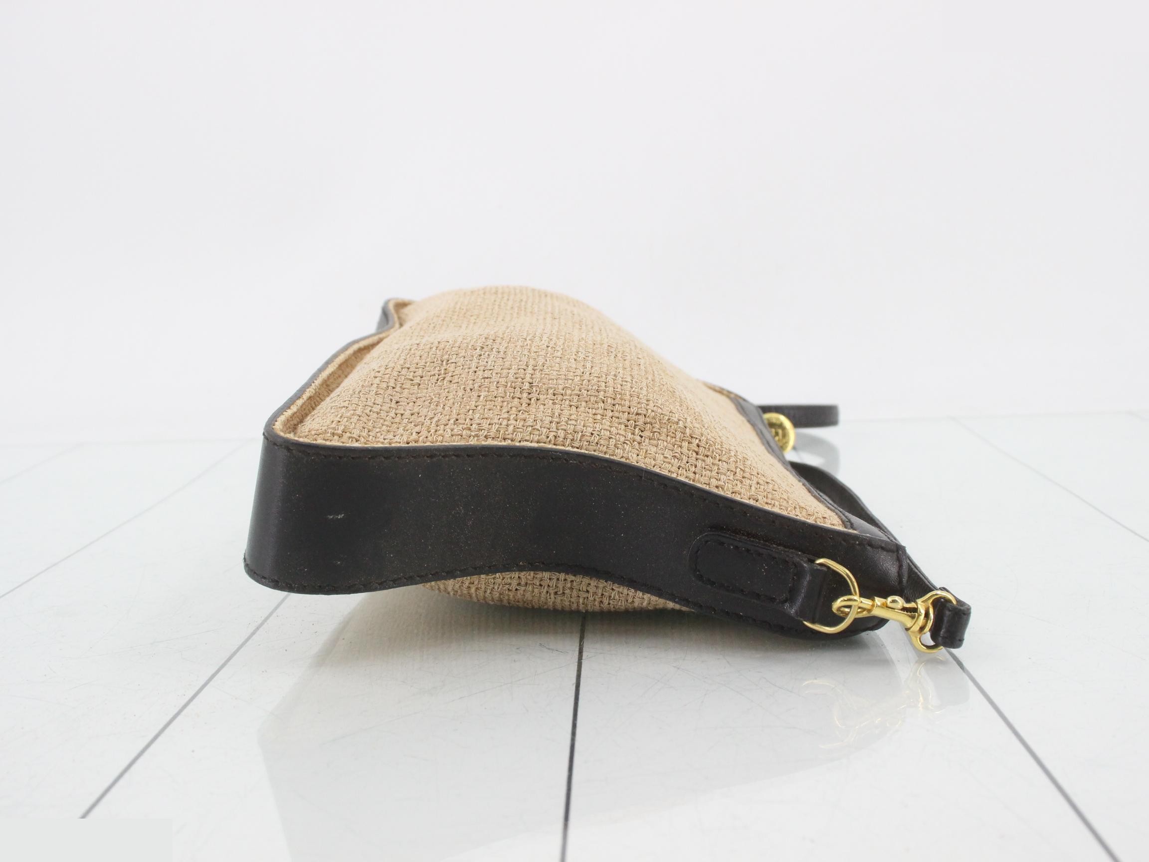 Straw shoulder bag — view 3