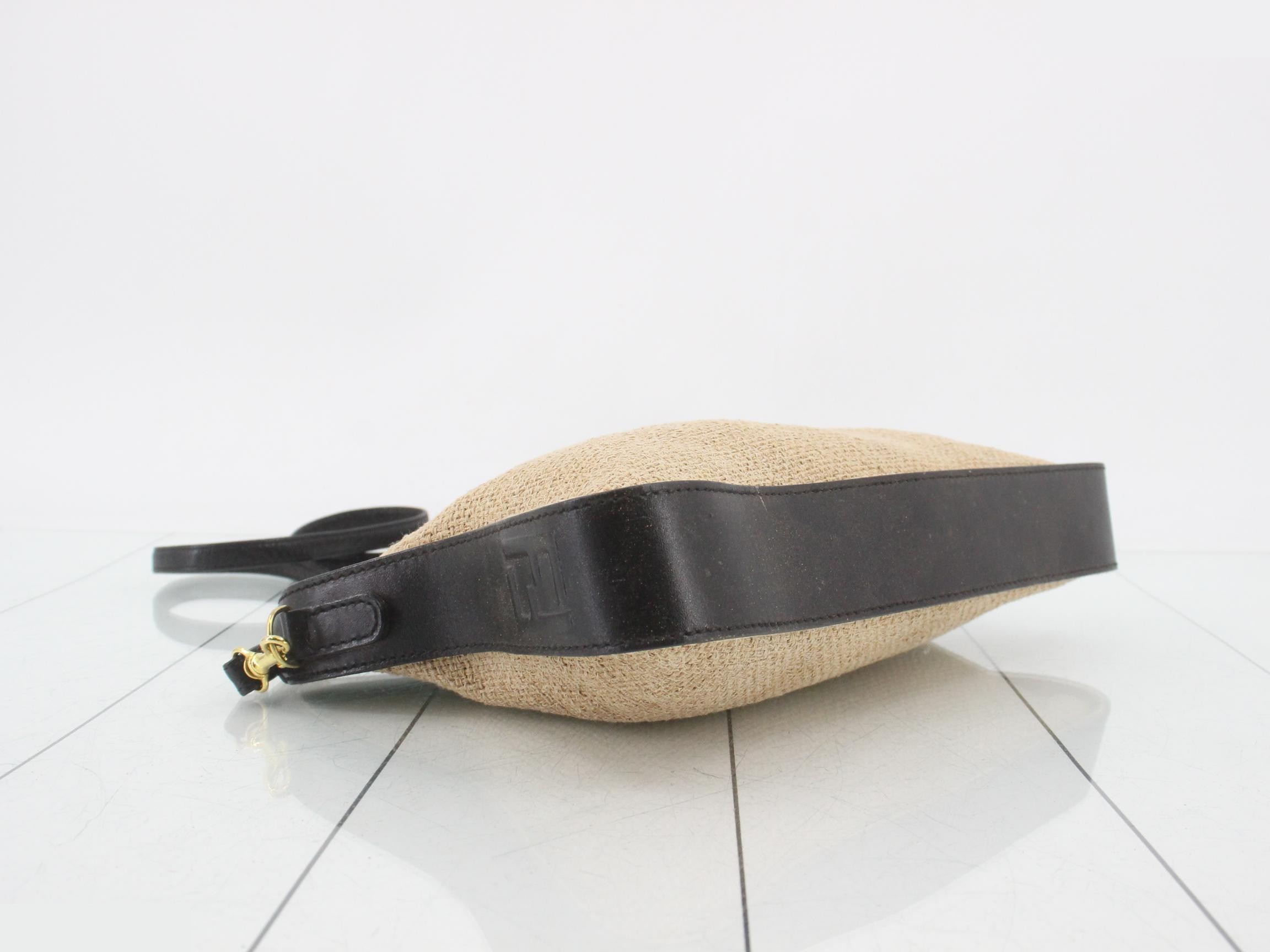 Straw shoulder bag — view 5