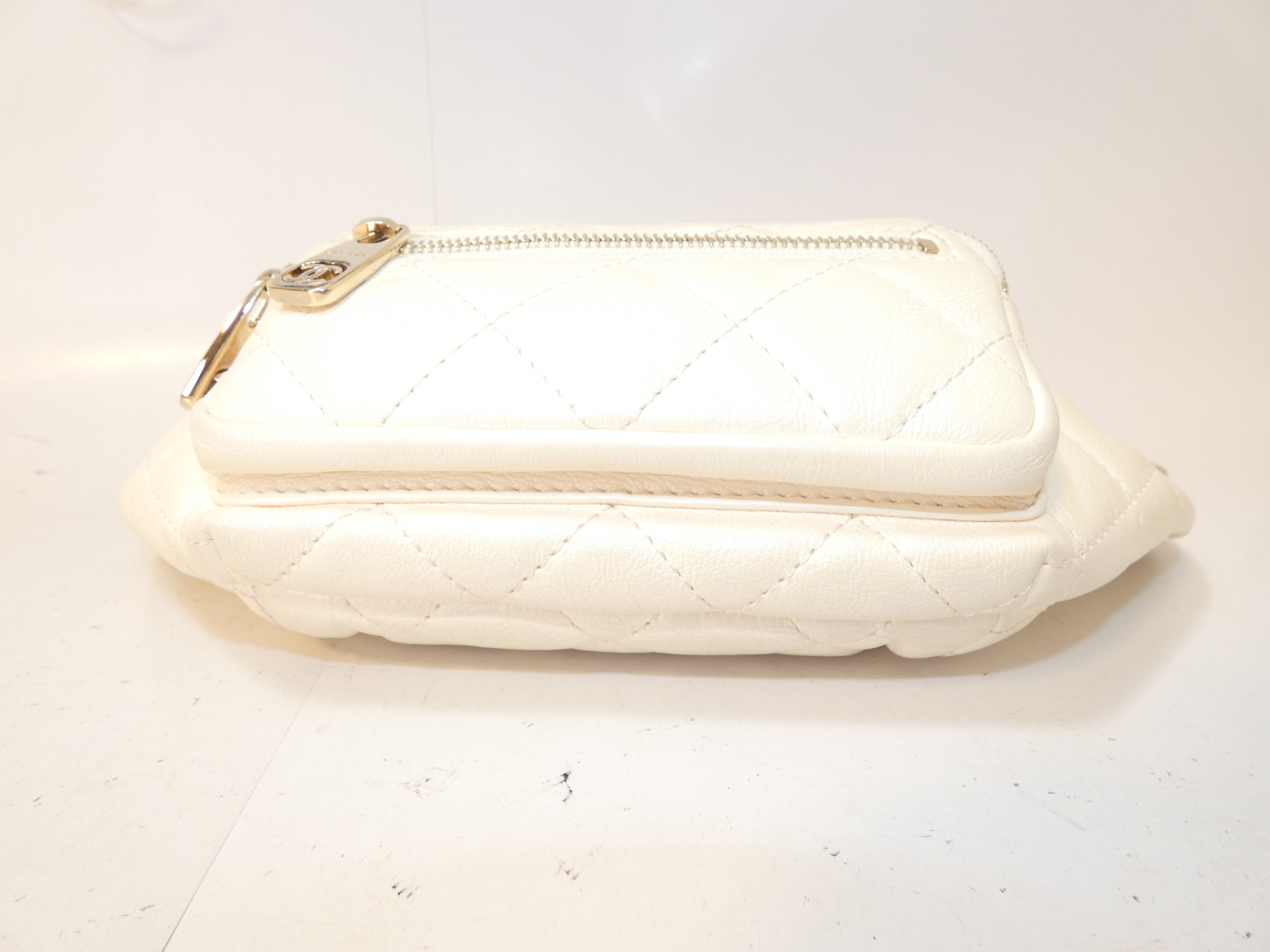 2-way Matelassé Chain Handbag — view 5