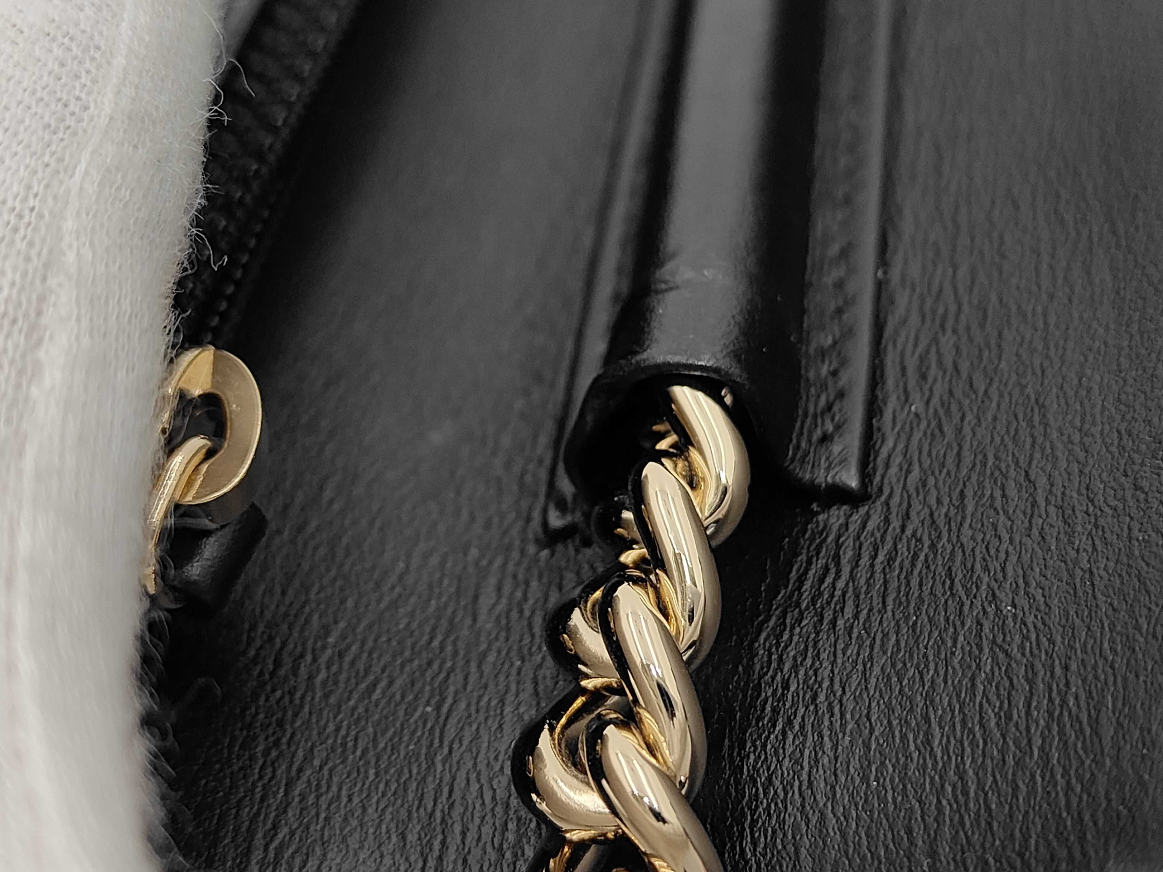 Boy Chanel Chain Wallet, Black Caviar Leather, Gold Hardware, AP1117 Bag — view 7