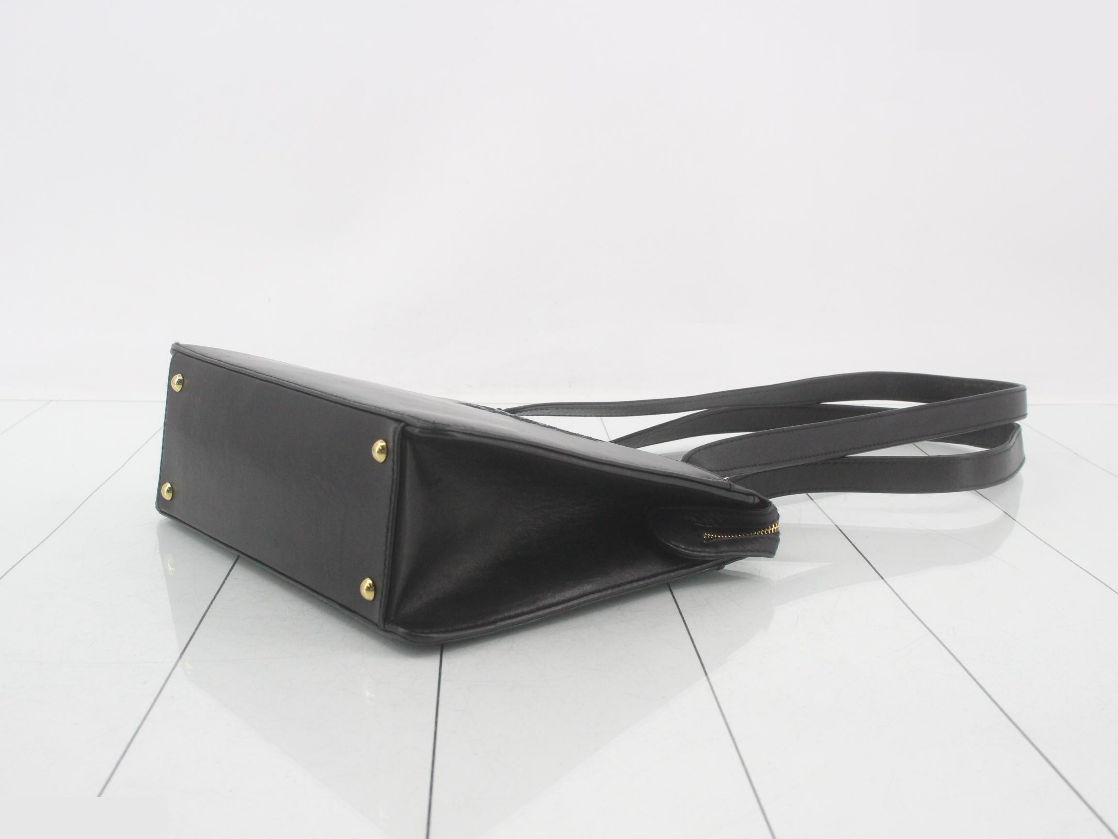 Leather tote bag — view 6