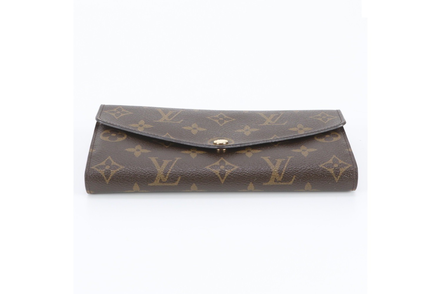 Monogram Portefeuille Sarah M61734 Leather Long Wallet — view 4
