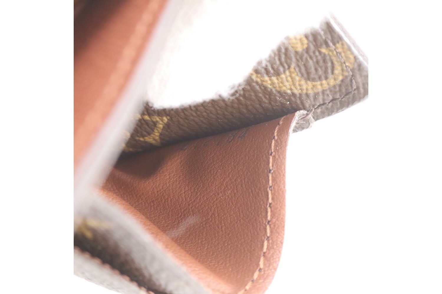 Monogram Portefeuille Sarah M61734 Leather Long Wallet — view 8