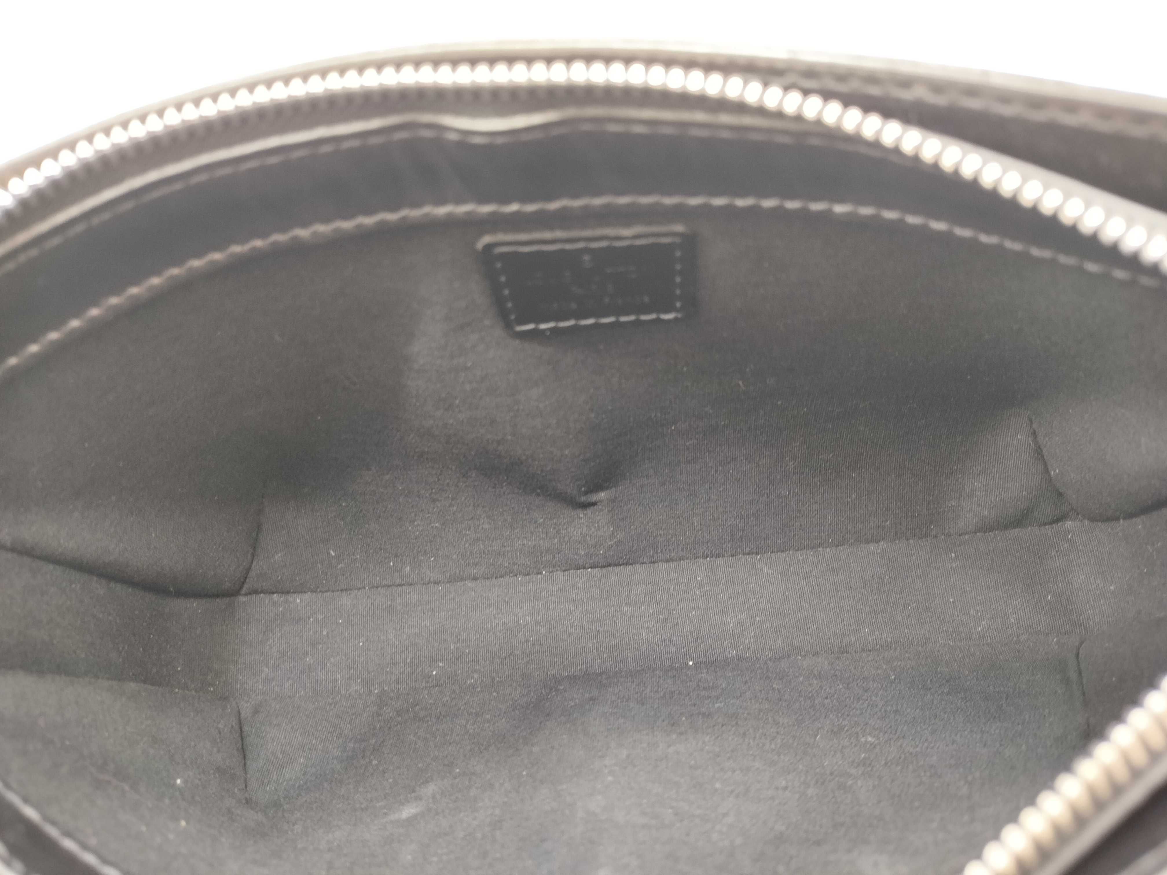 Monogram Matte Louis Vuitton M55142 MI0023 Monogram Matte Fowler Handbag One Shoulder Bag Noir Black Shoulder Bag — view 12