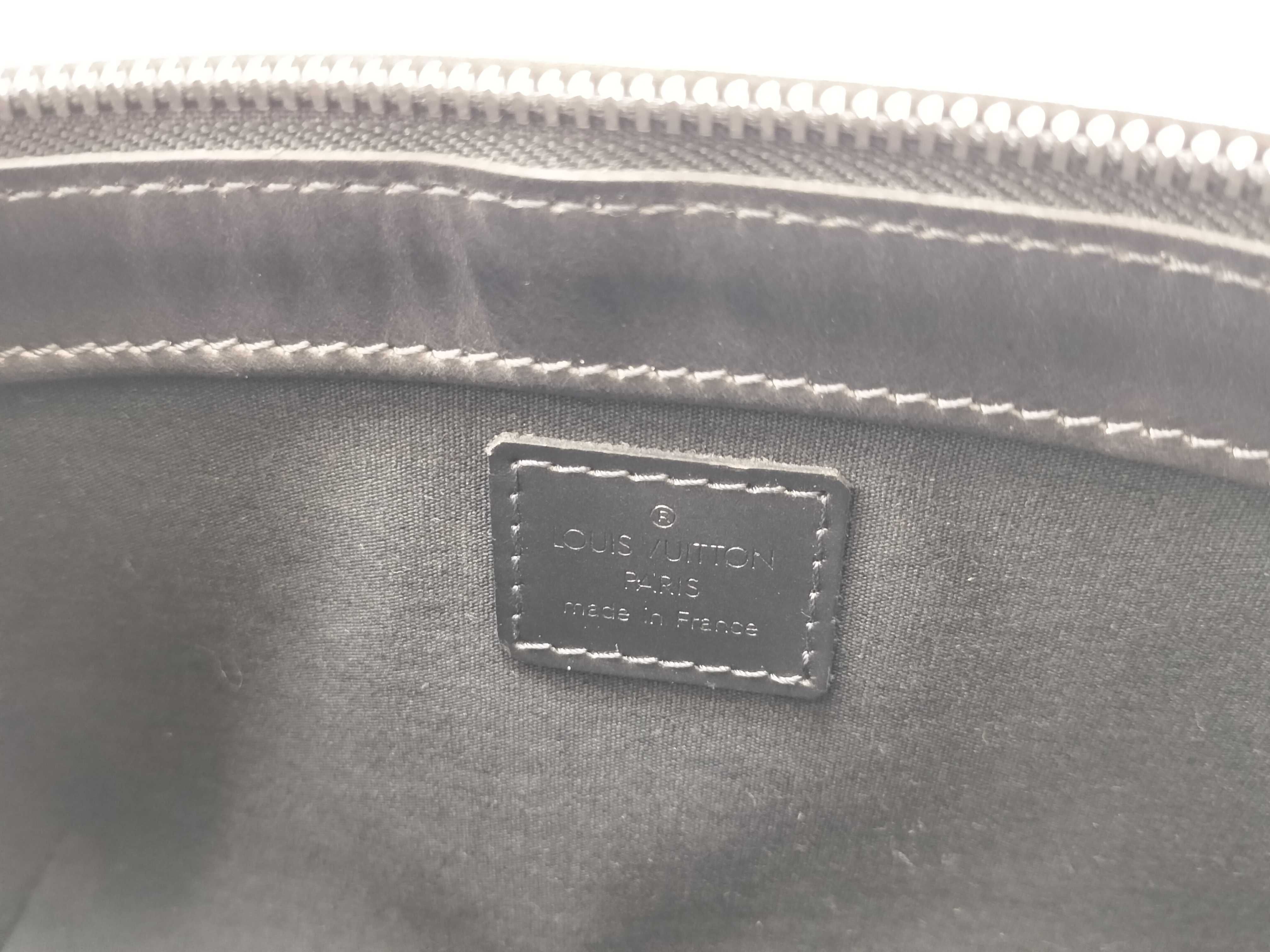 Monogram Matte Louis Vuitton M55142 MI0023 Monogram Matte Fowler Handbag One Shoulder Bag Noir Black Shoulder Bag — view 14