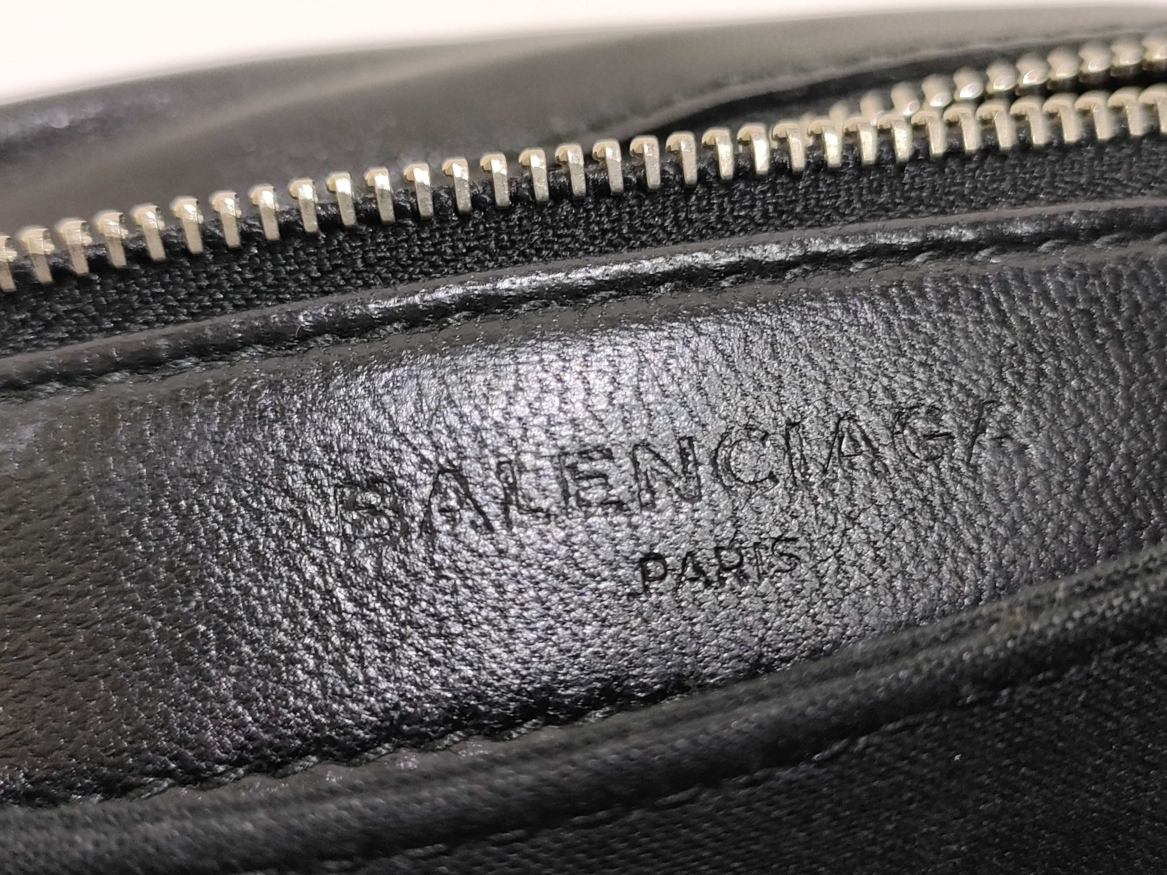 Envelope Leather Shoulder Bag Black 390167 Shoulder bag with mirror — view 10