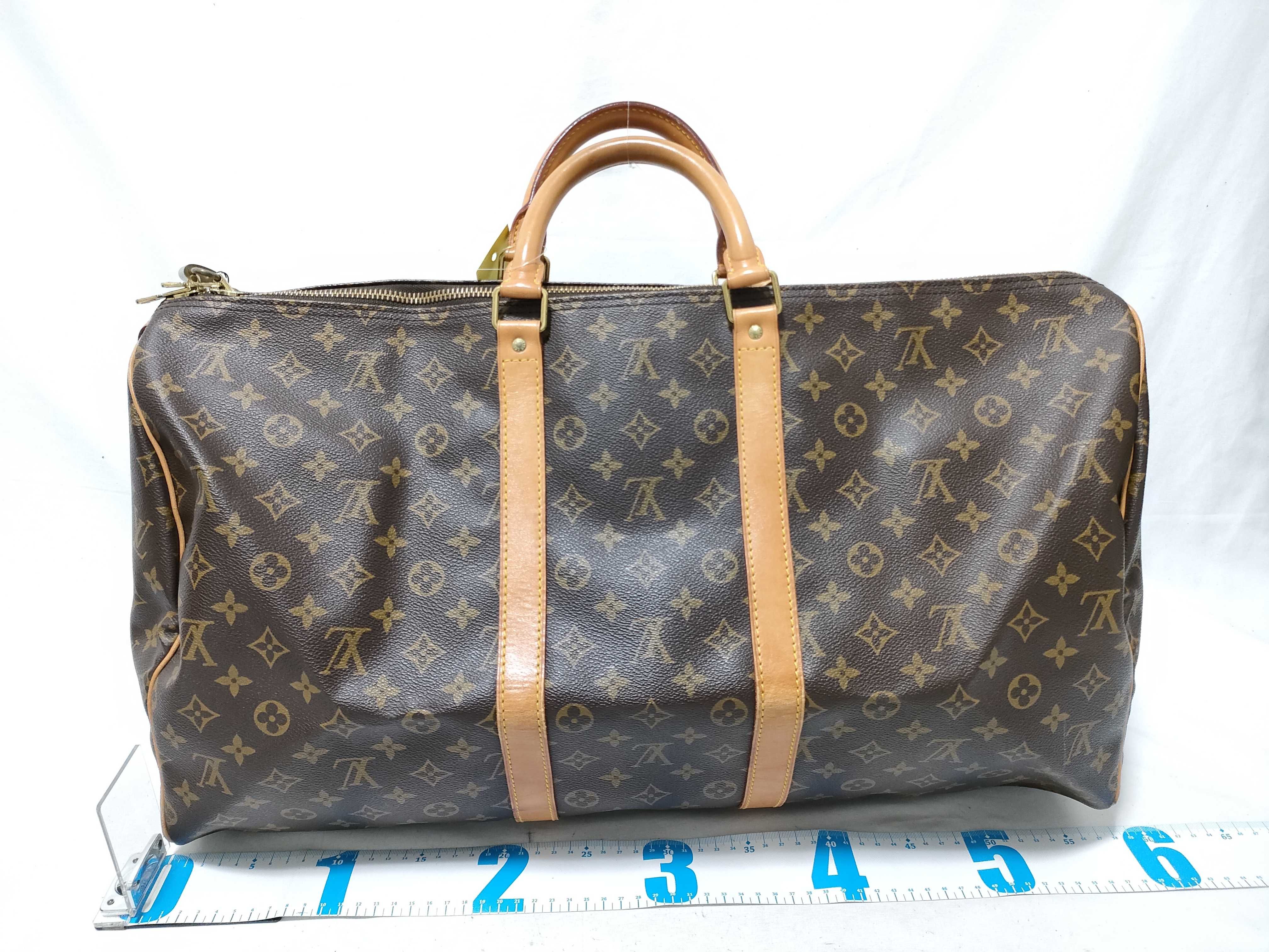 Monogram Keepall 55 Boston Bag Monogram M41424 Boston Bag — view 2