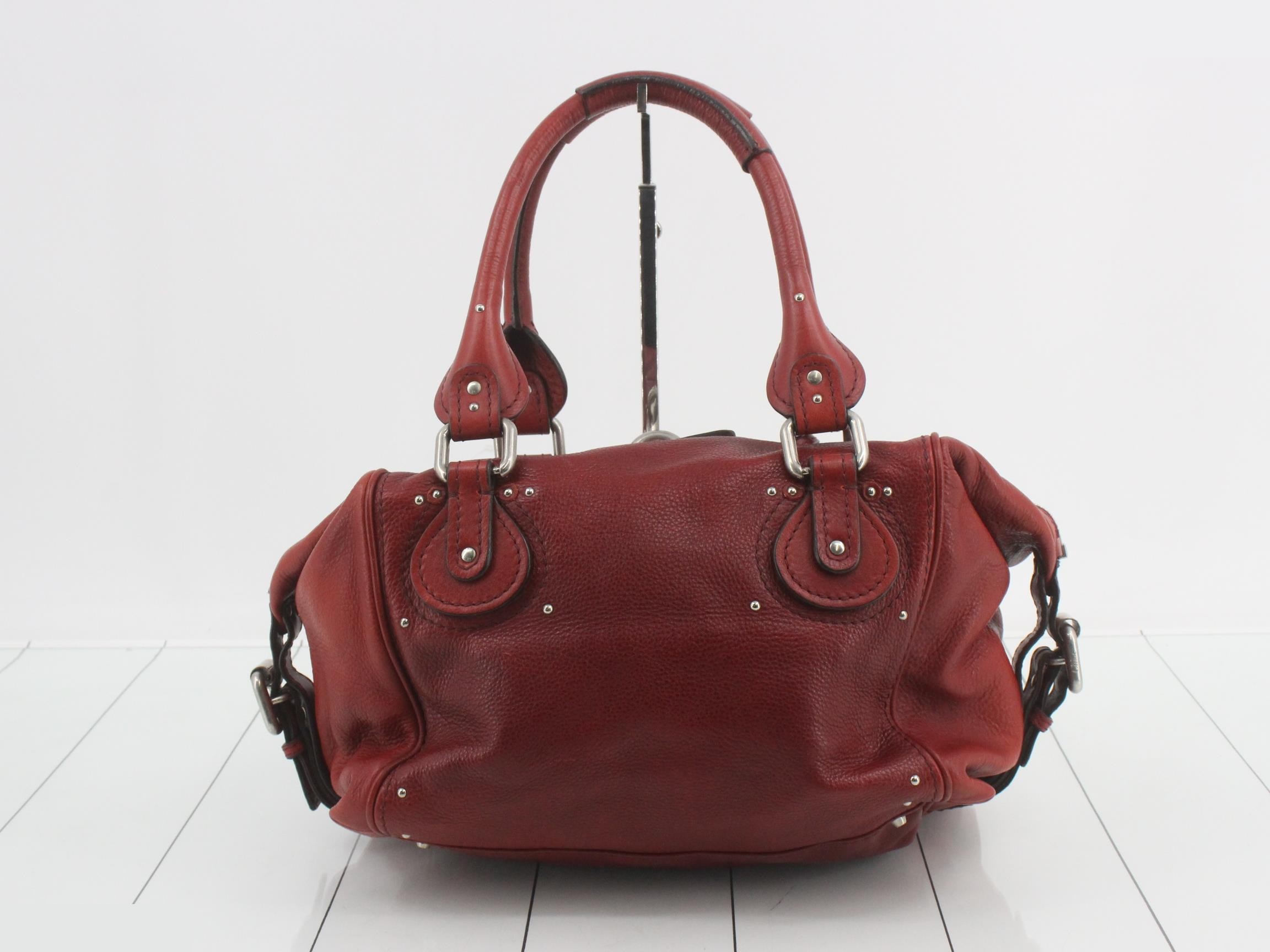 Paddington Leather Red Handbag — view 2