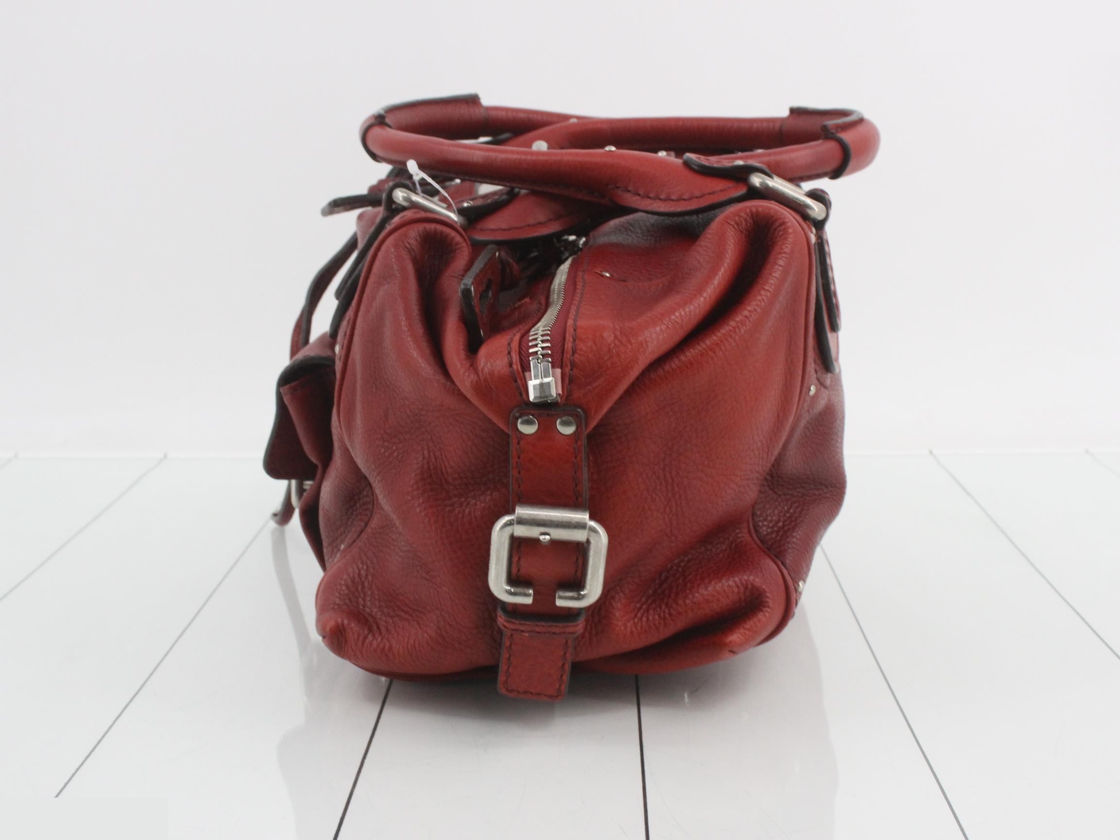 Paddington Leather Red Handbag — view 3