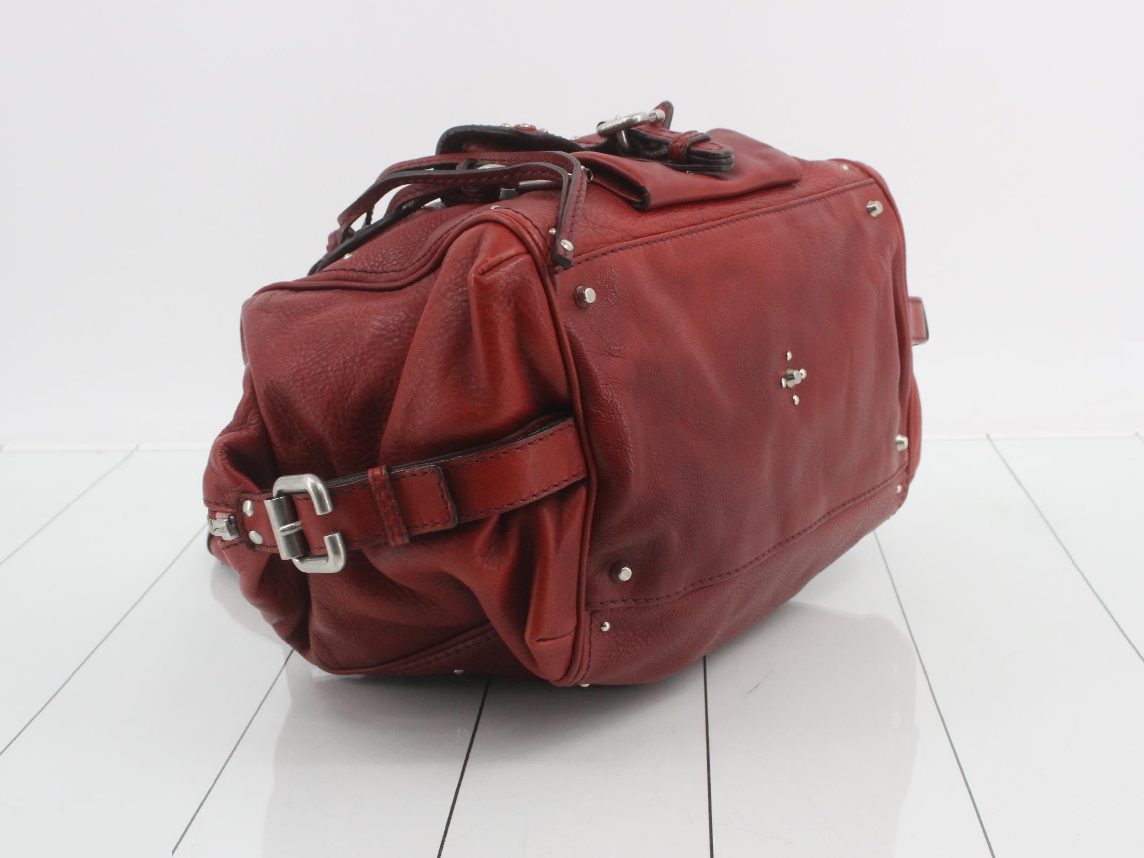 Paddington Leather Red Handbag — view 5