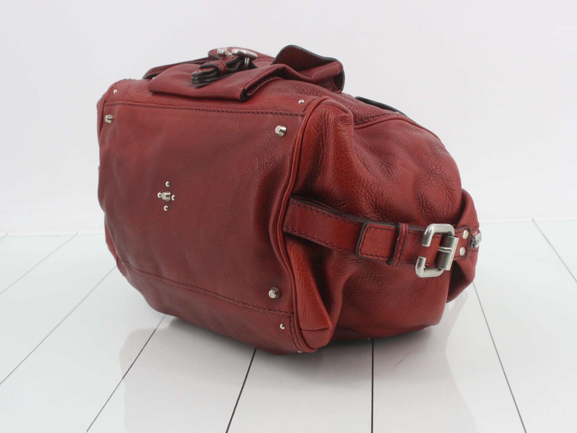 Paddington Leather Red Handbag — view 6