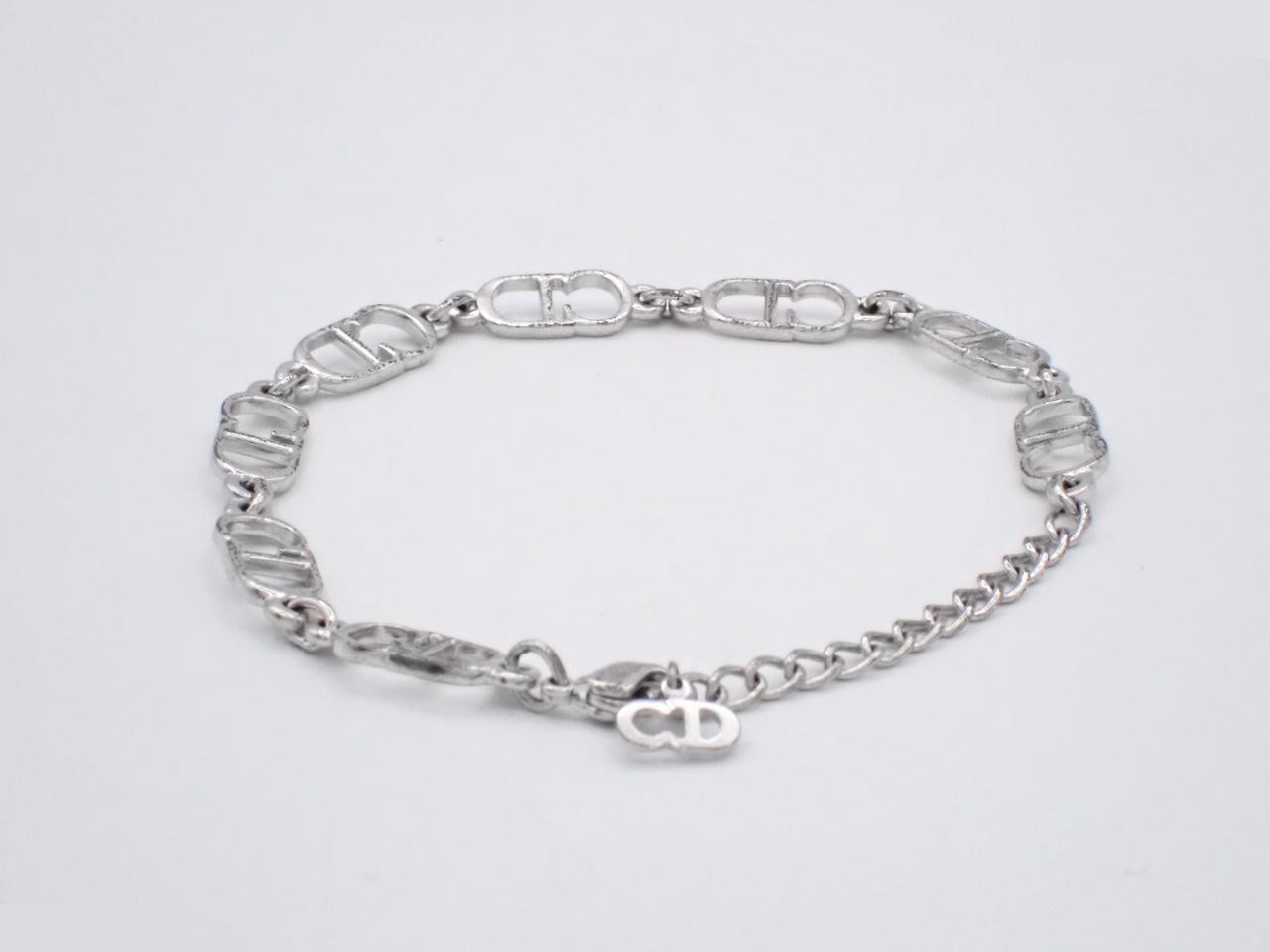 Other lines: Precious metal bracelets, logo design, silver, wrist size approximately 17.5-22cm — view 2