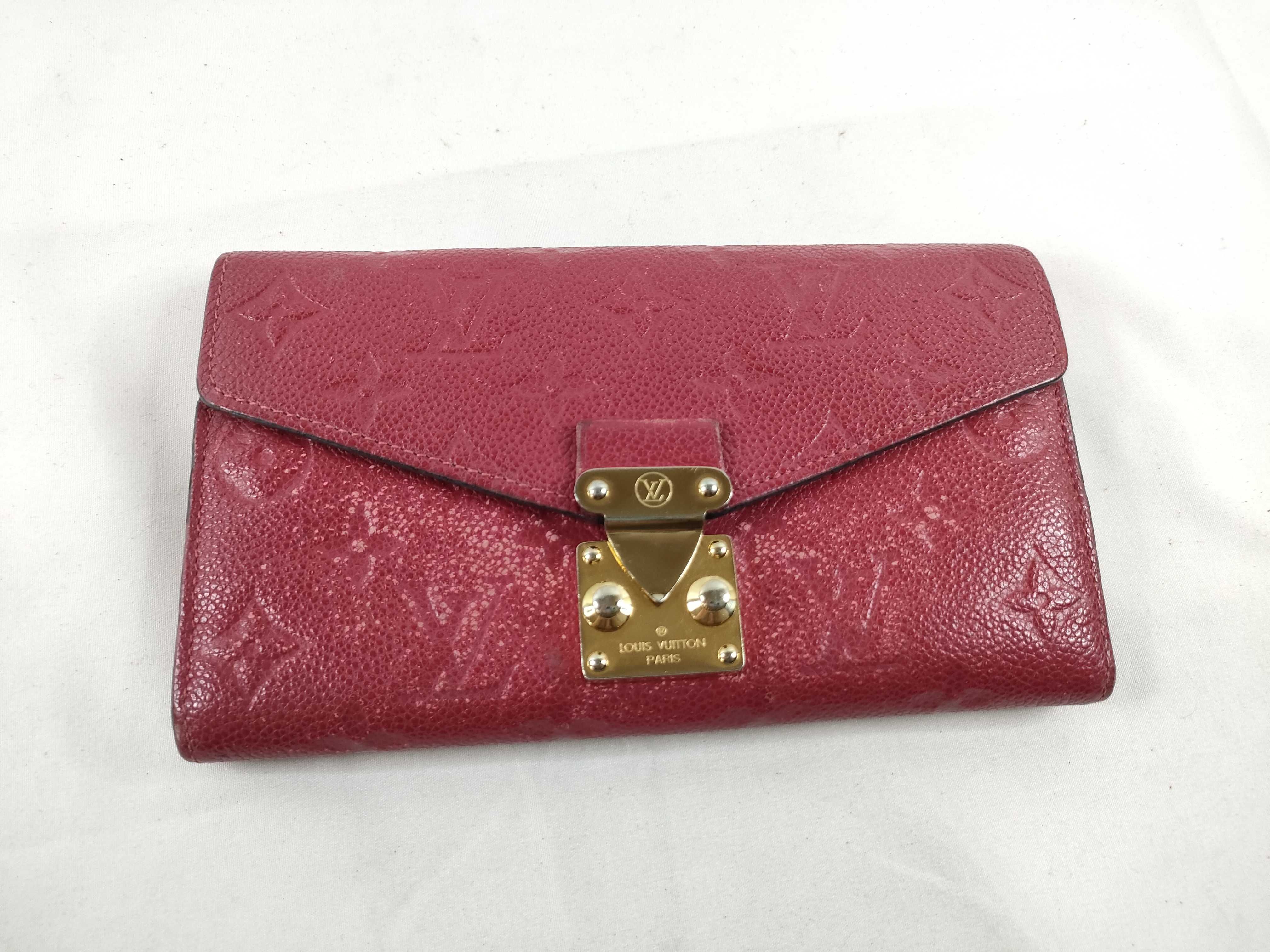Monogram Empreinte Long Wallet, Red